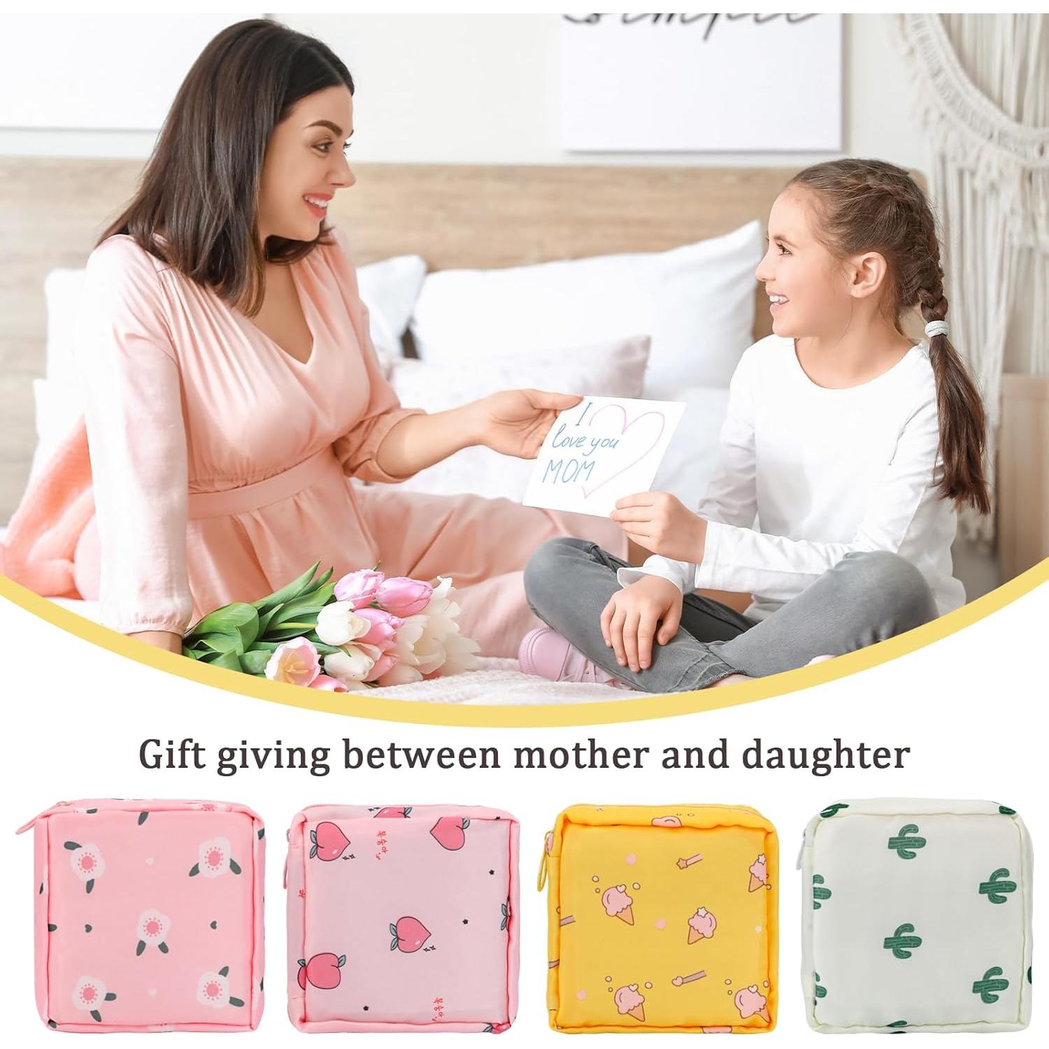 Bolsa de Almacenamiento de Toallas Sanitarias KALIONE 4 Piezas