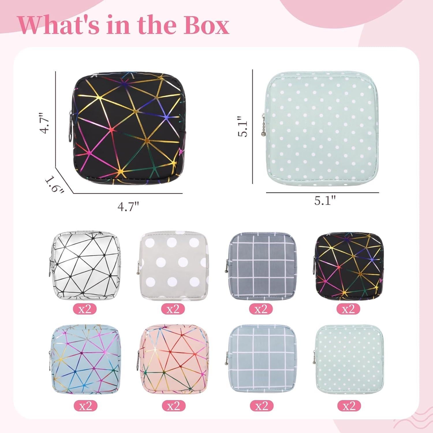 Bolsas de Almacenamiento OMISTAR 16 PCS para Menstruación