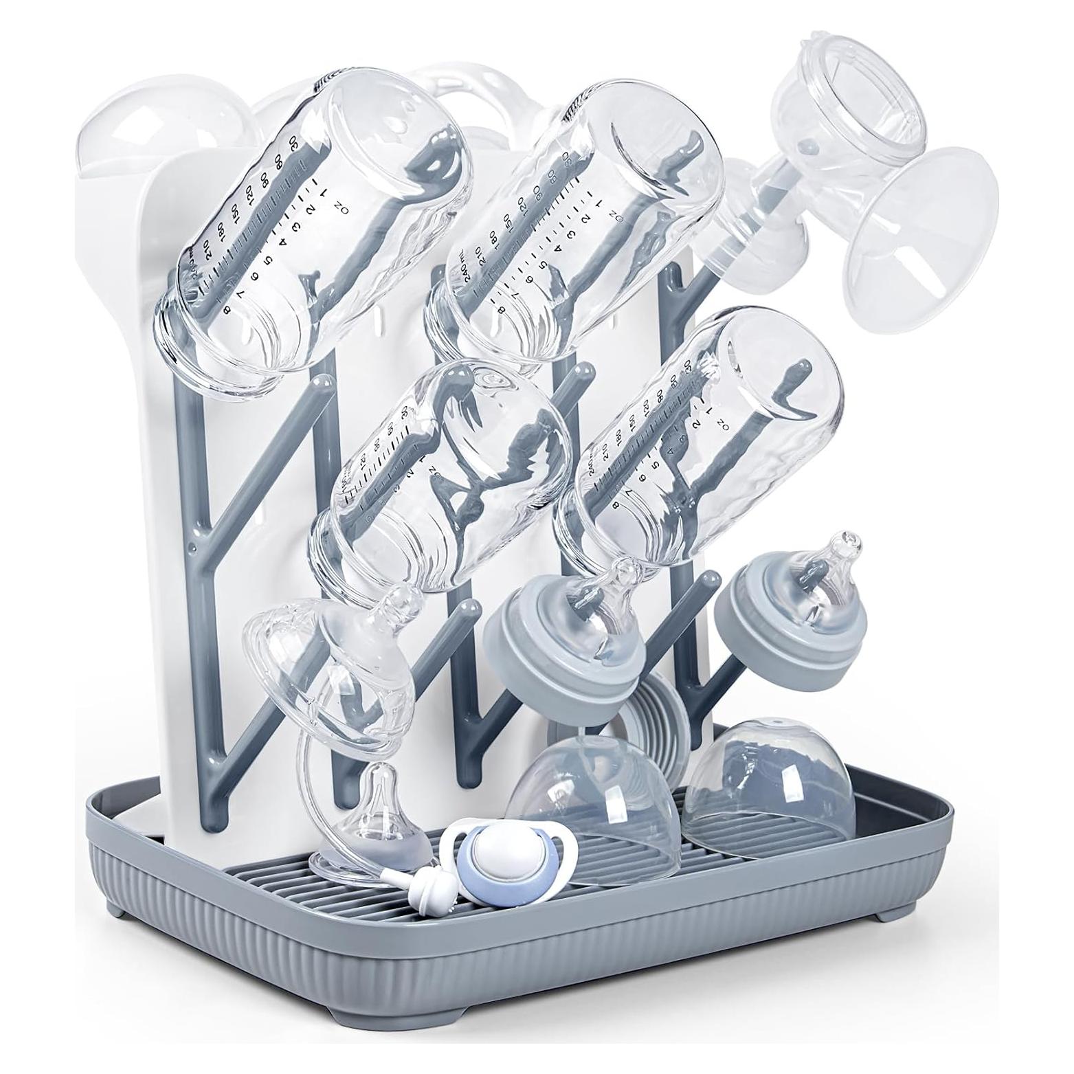 Soporte Vertical para Secado de Biberones Termichy Gris