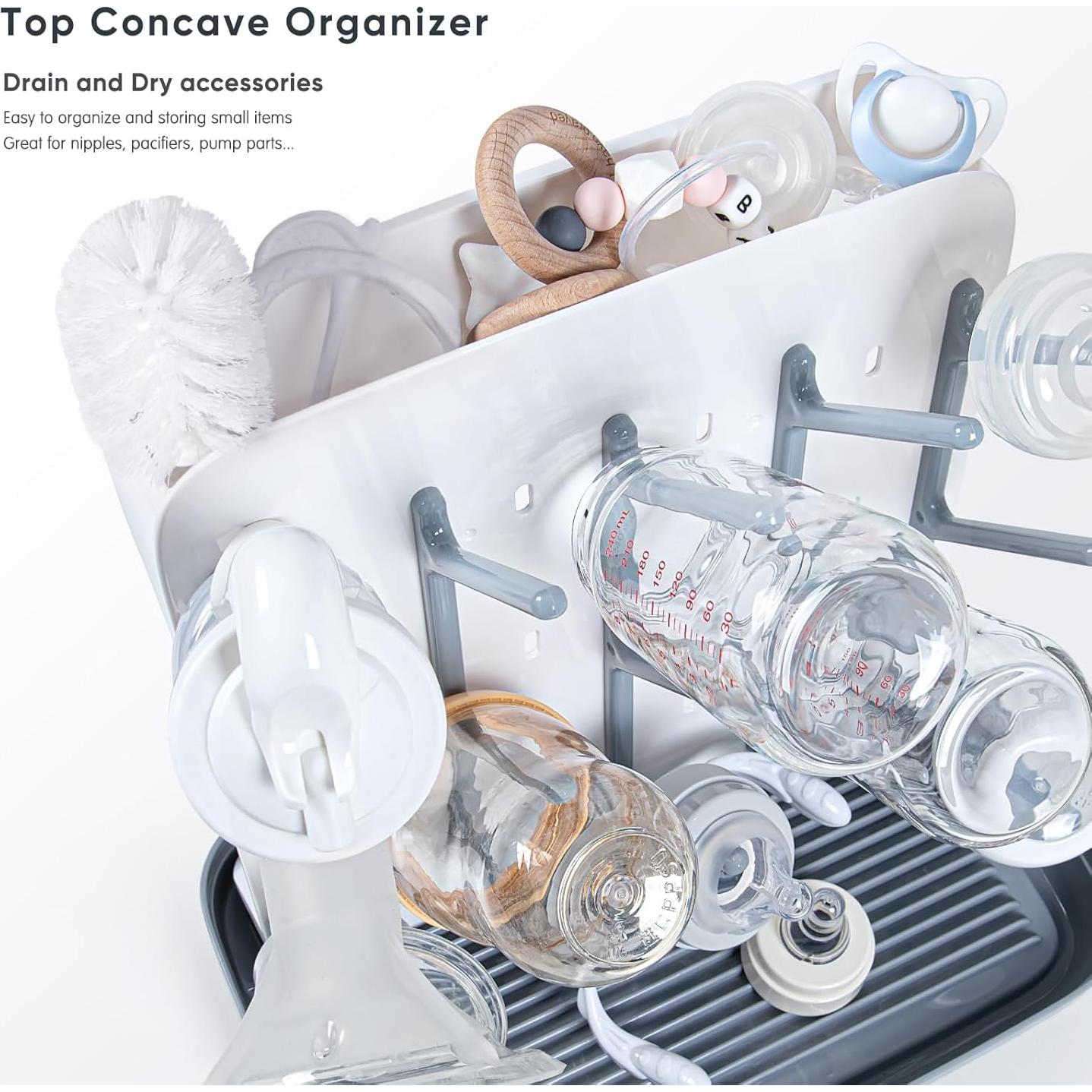 Soporte Vertical para Secado de Biberones Termichy Gris