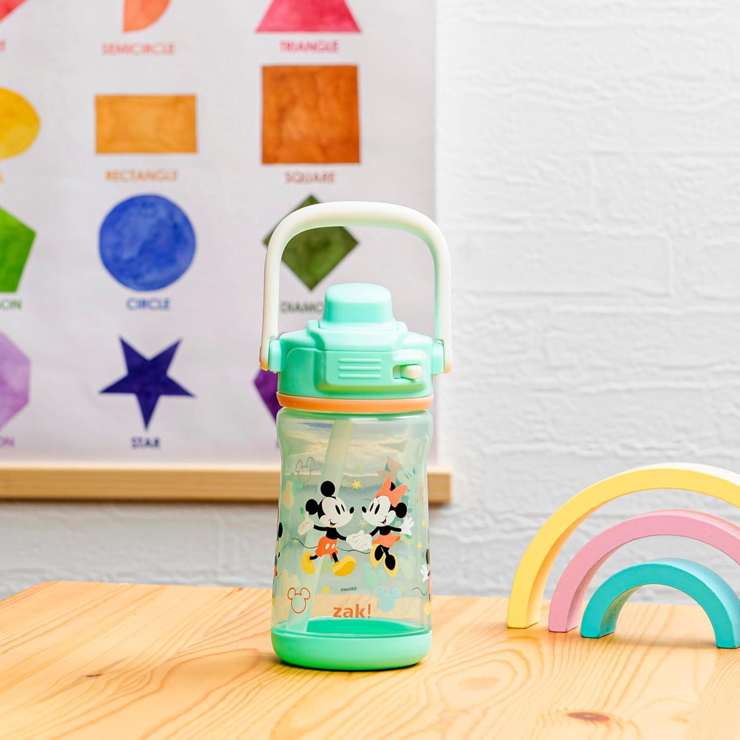 Botella de Agua Infantil Zak Designs 355ml Mickey y Minnie