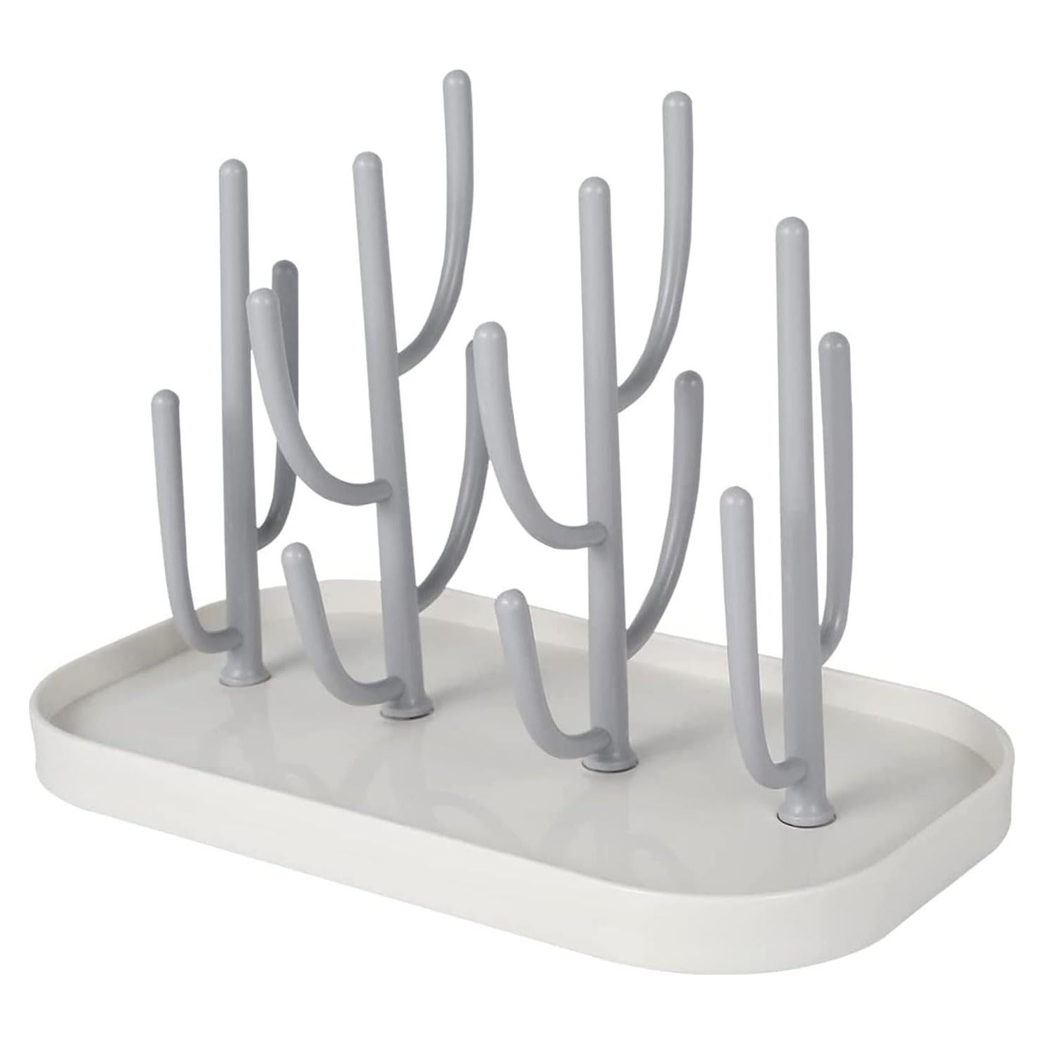 Soporte para Secado de Botellas Bebé SHxxyljh Gris Desmontable
