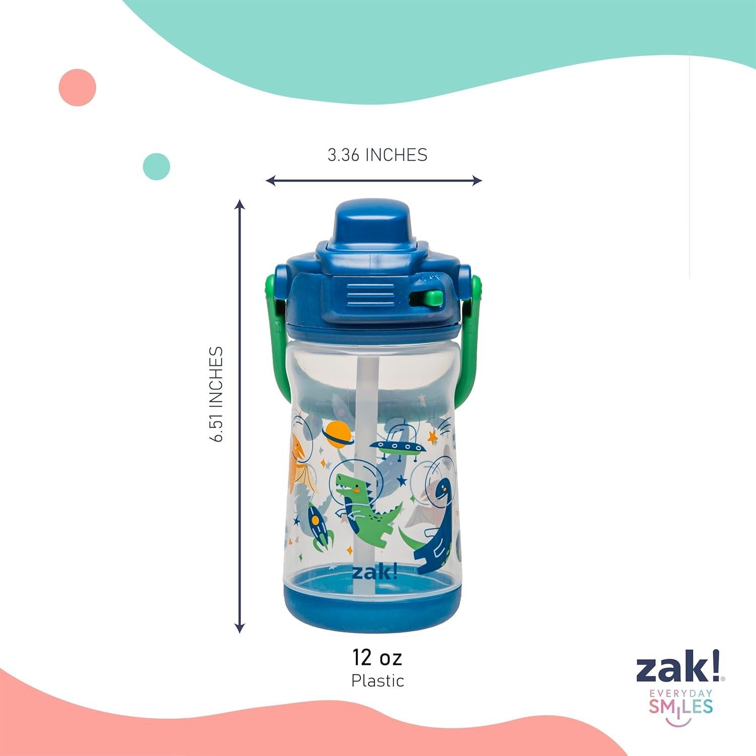 Botella de Agua Zak Designs Beacon 354ml Dinosaurio