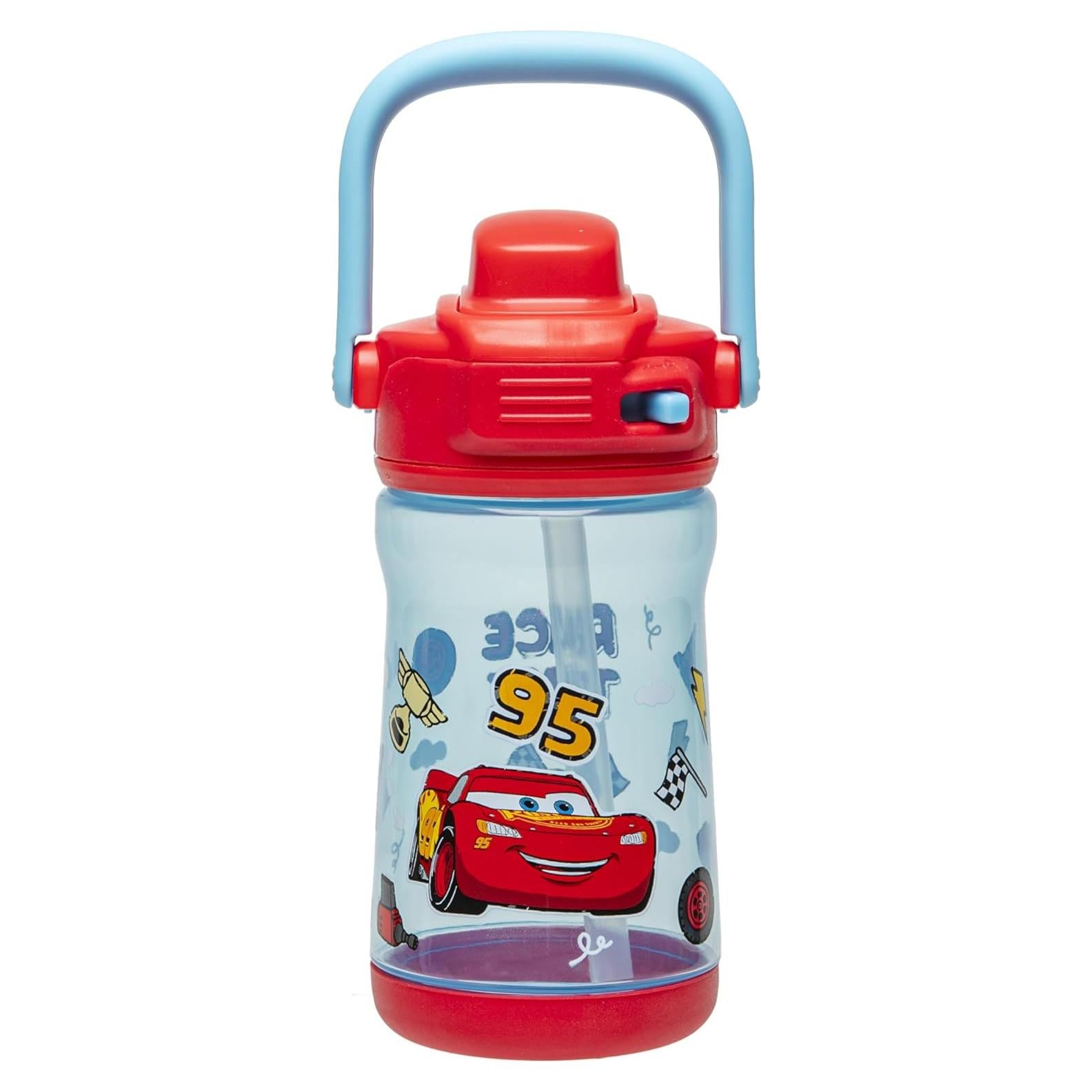 Botella de Agua Zak Designs Rayo McQueen 354ml a Prueba de Fugas