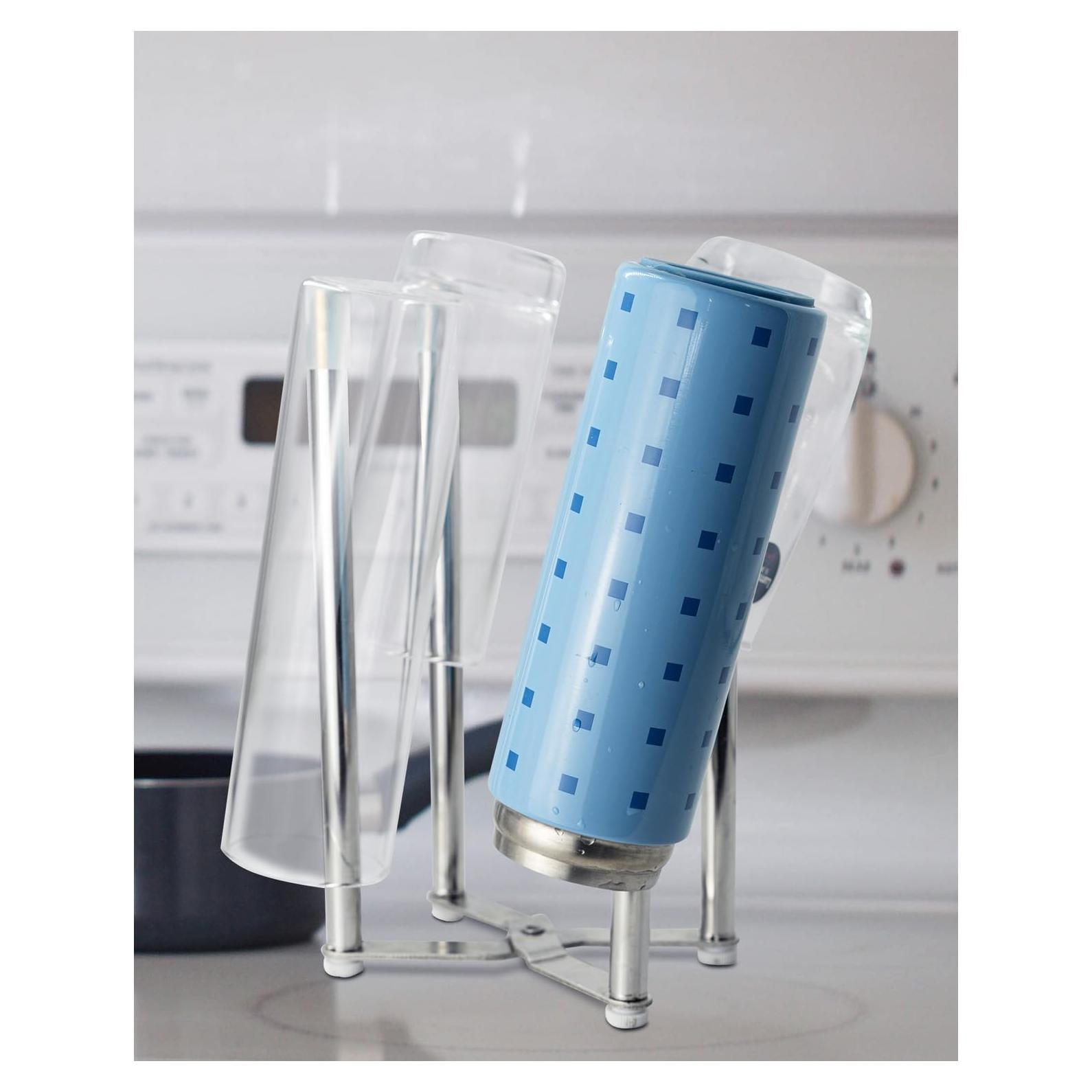 Estante de Secado Mukkuri de Acero Inoxidable 21.5 cm