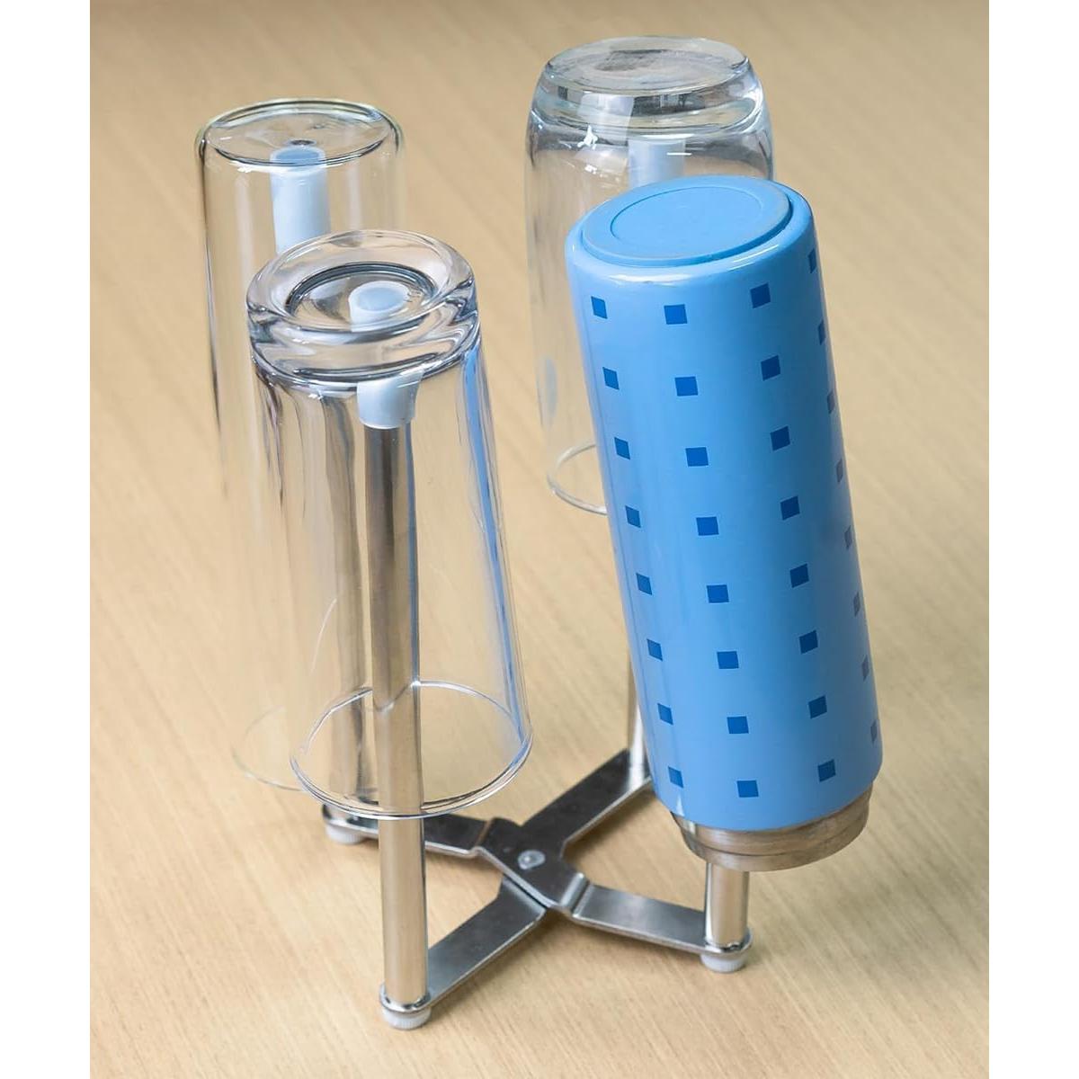 Estante de Secado Mukkuri de Acero Inoxidable 21.5 cm