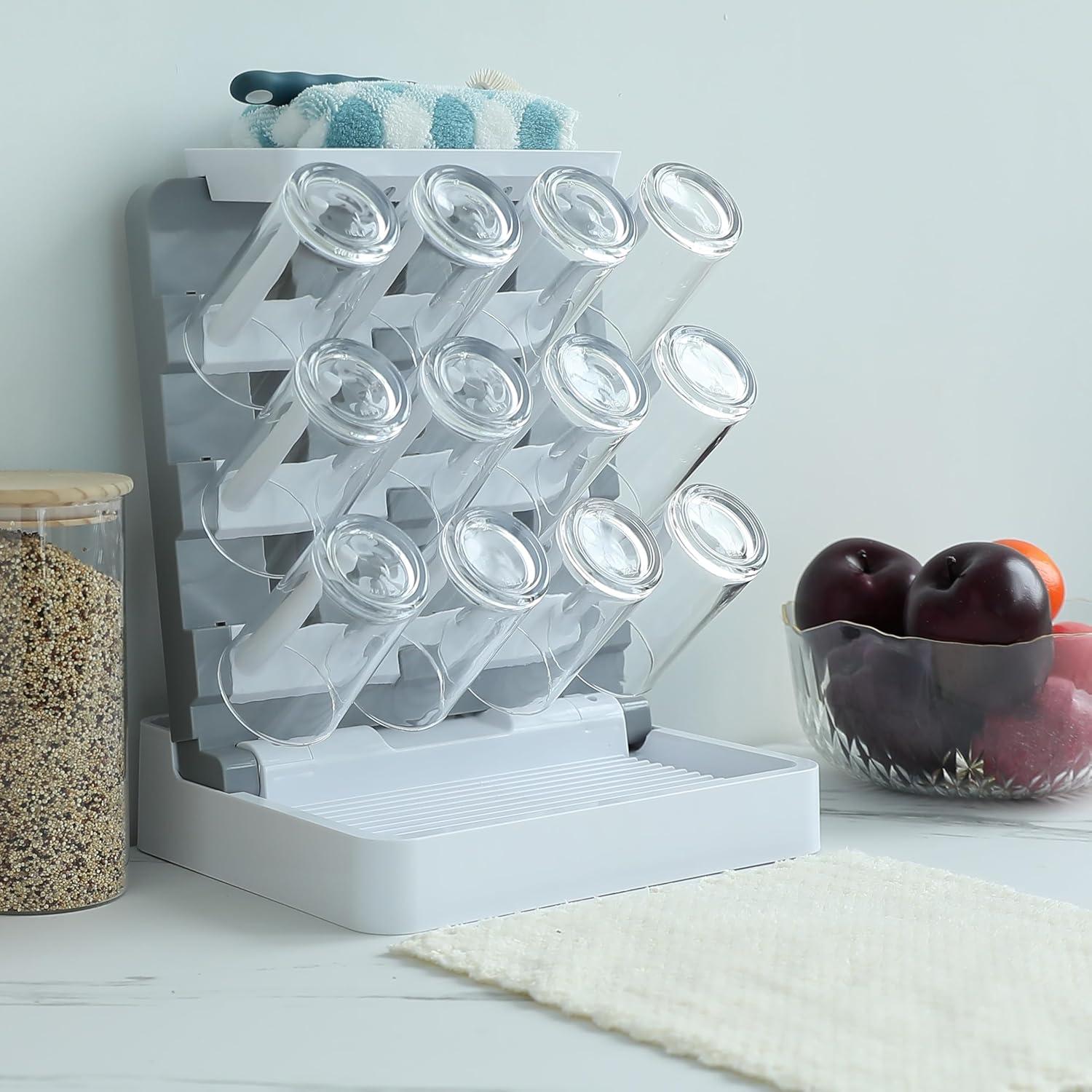 Soporte para Secado de Biberones CINWWNI - Ahorra Espacio, 12 Biberones