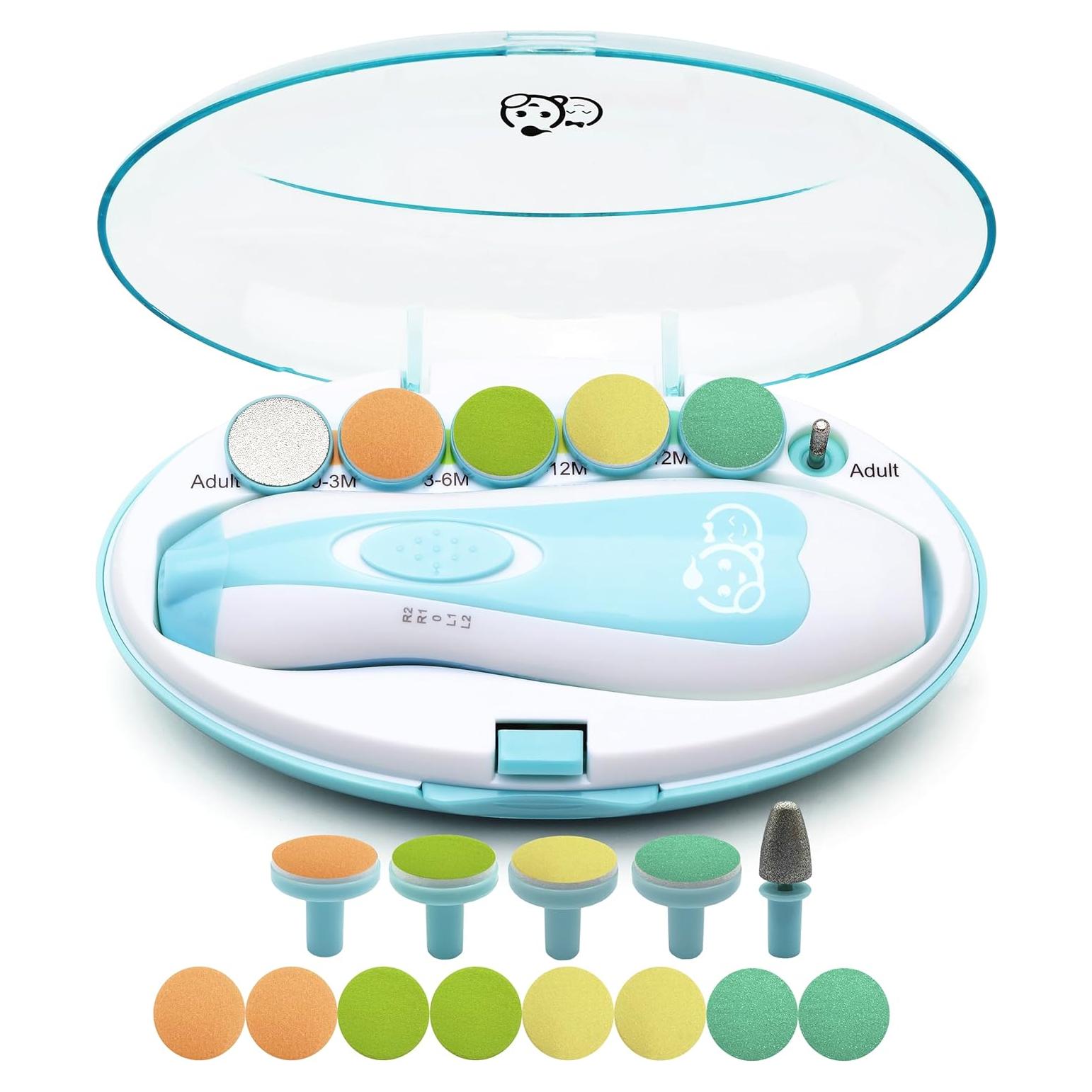 Cortador de Uñas Eléctrico Royal Angels 21 en 1 para Bebés