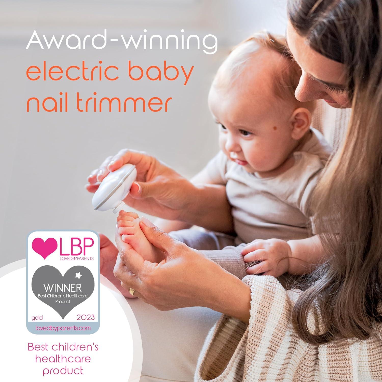 Cortador de Uñas Eléctrico Cherish para Bebés 0-12 Meses