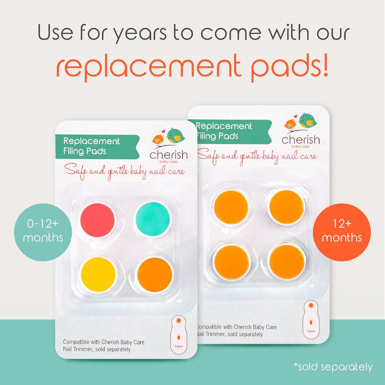 Cortador de Uñas Eléctrico Cherish para Bebés 0-12 Meses