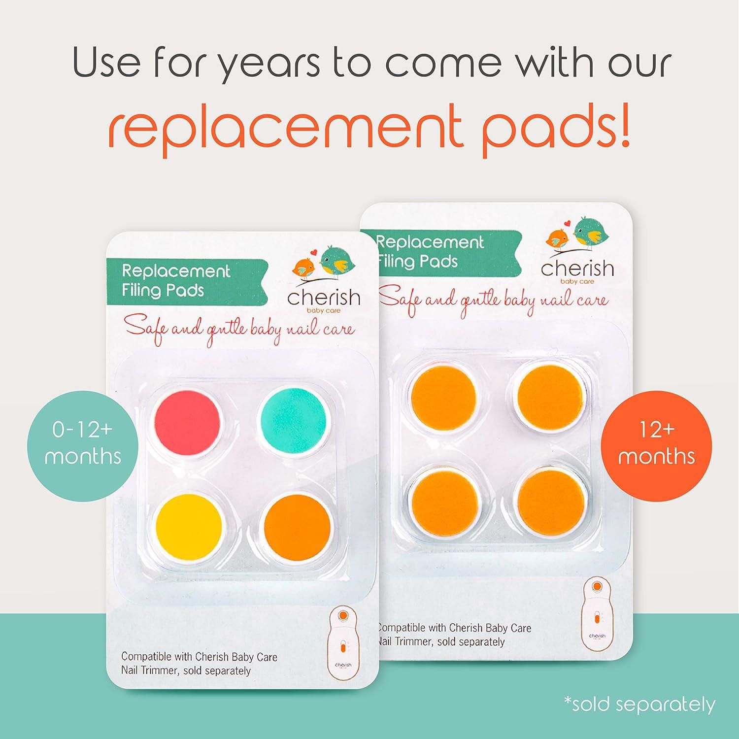 Cortador de Uñas Eléctrico Cherish para Bebés 0-12 Meses