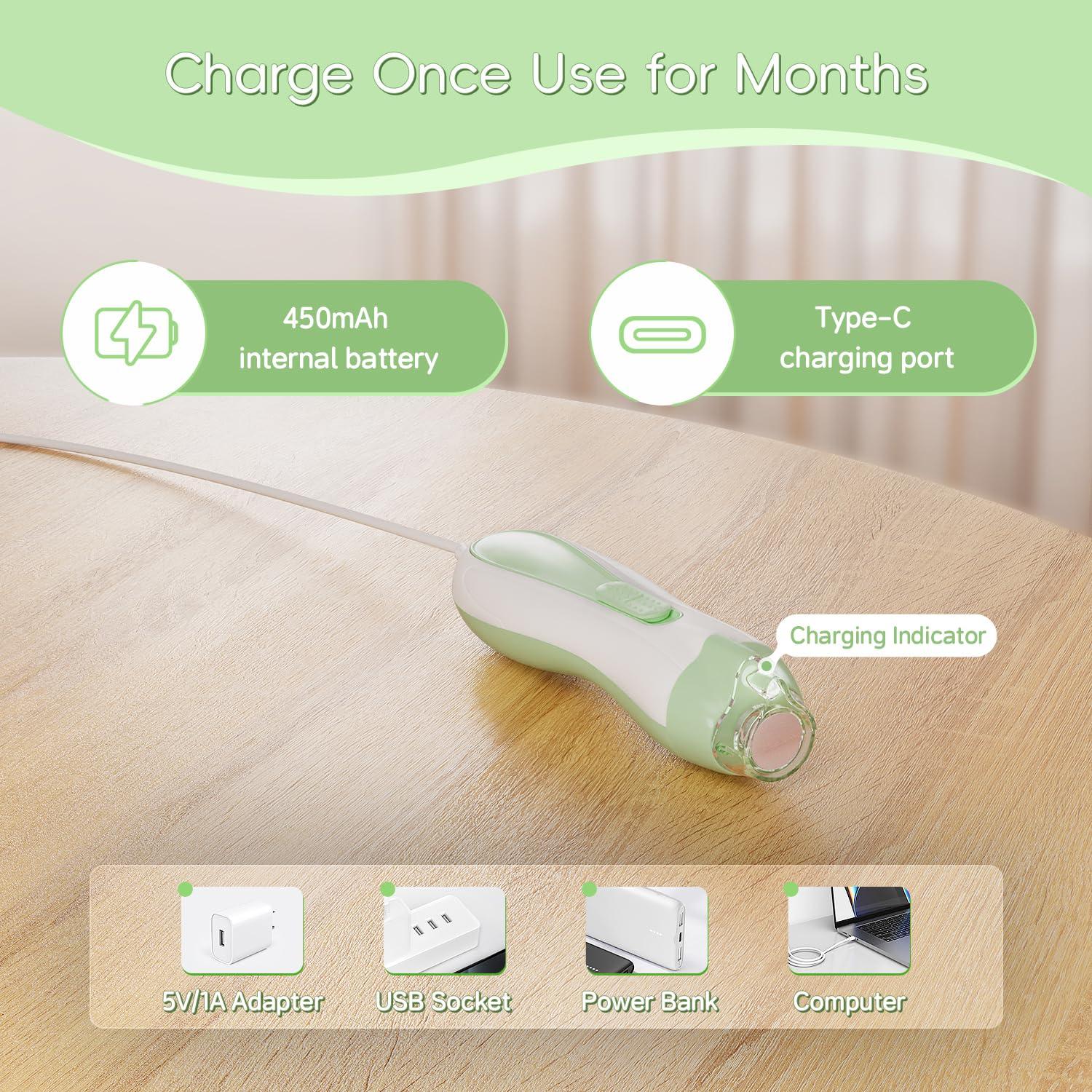 Cortador de Uñas Eléctrico Prolixity 15 en 1 Verde