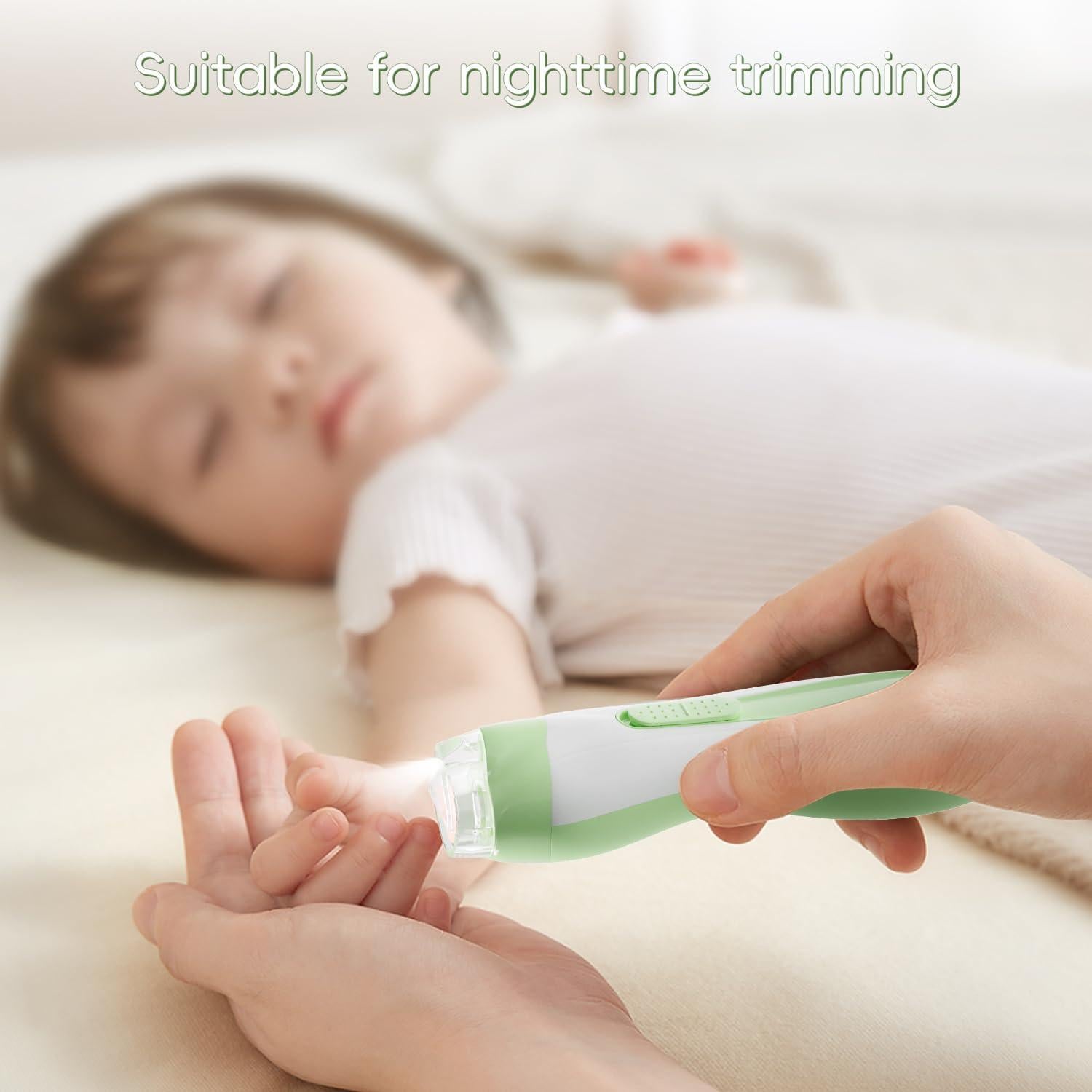 Cortador de Uñas Eléctrico Prolixity 15 en 1 Verde