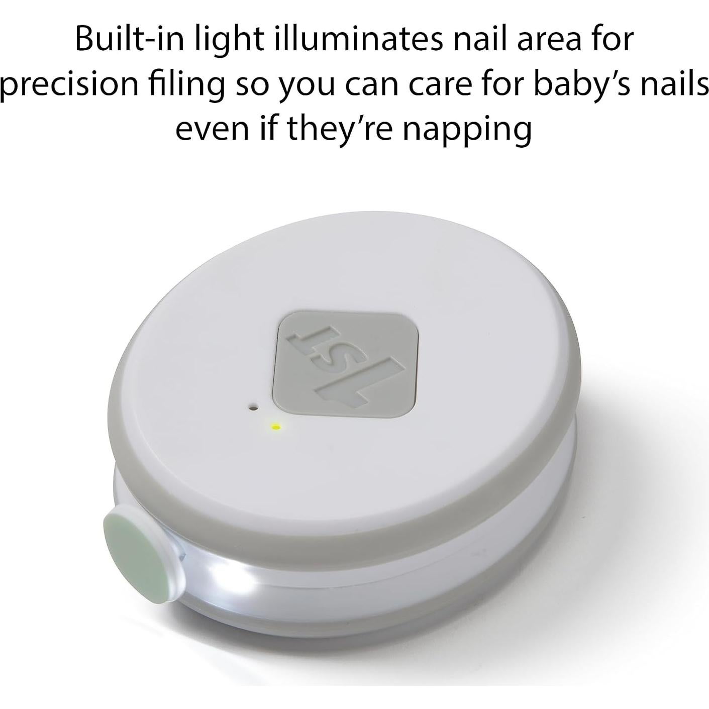 Lima de Uñas Eléctrica Safety 1st Ease, Suave y Ergonométrica