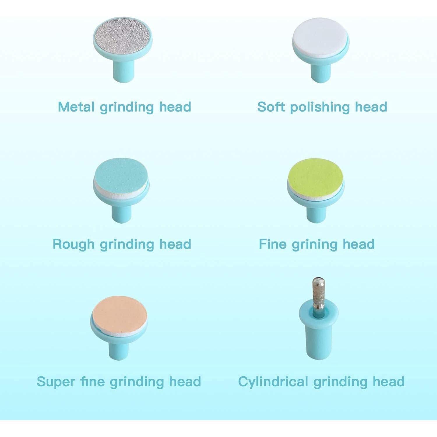 Cortador de Uñas Eléctrico para Bebés con Luz LED - Azul