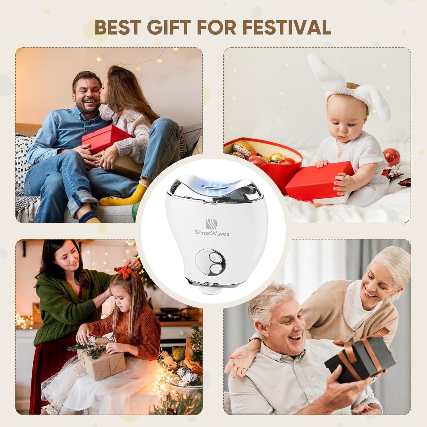 Cortador de Uñas Eléctrico 3 en 1 Sensawaves con Luz LED