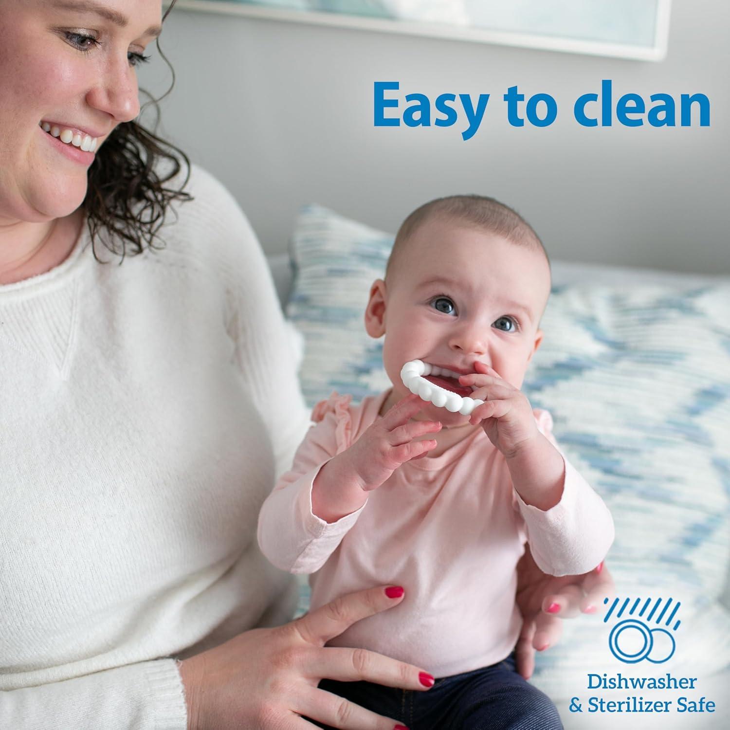 Anillos de Mordedor Dr. Brown 100% Silicona 3 Piezas 3m+