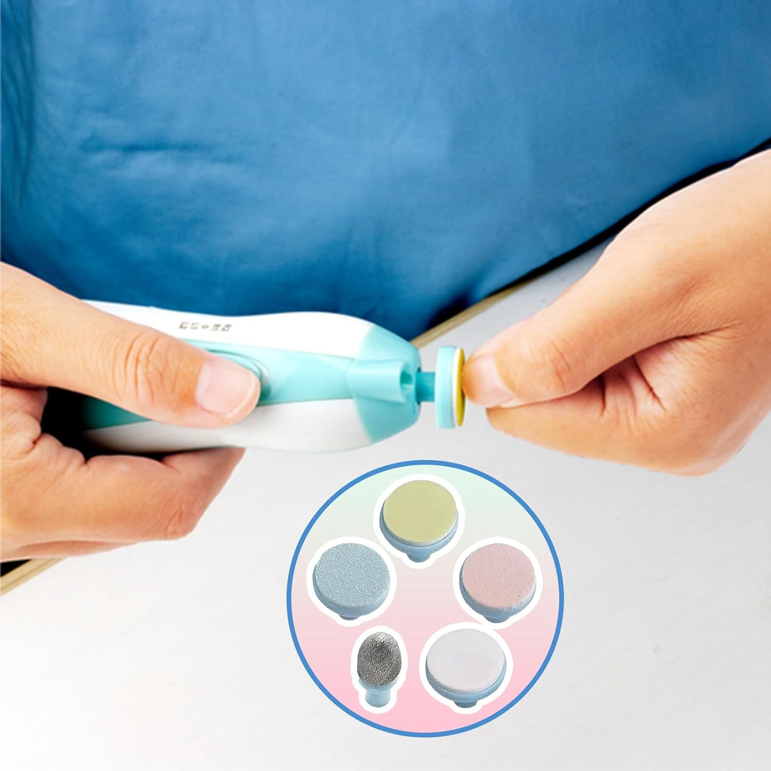 12 Almohadillas de Lima de Uñas para Bebés Qunlions - Reemplazo