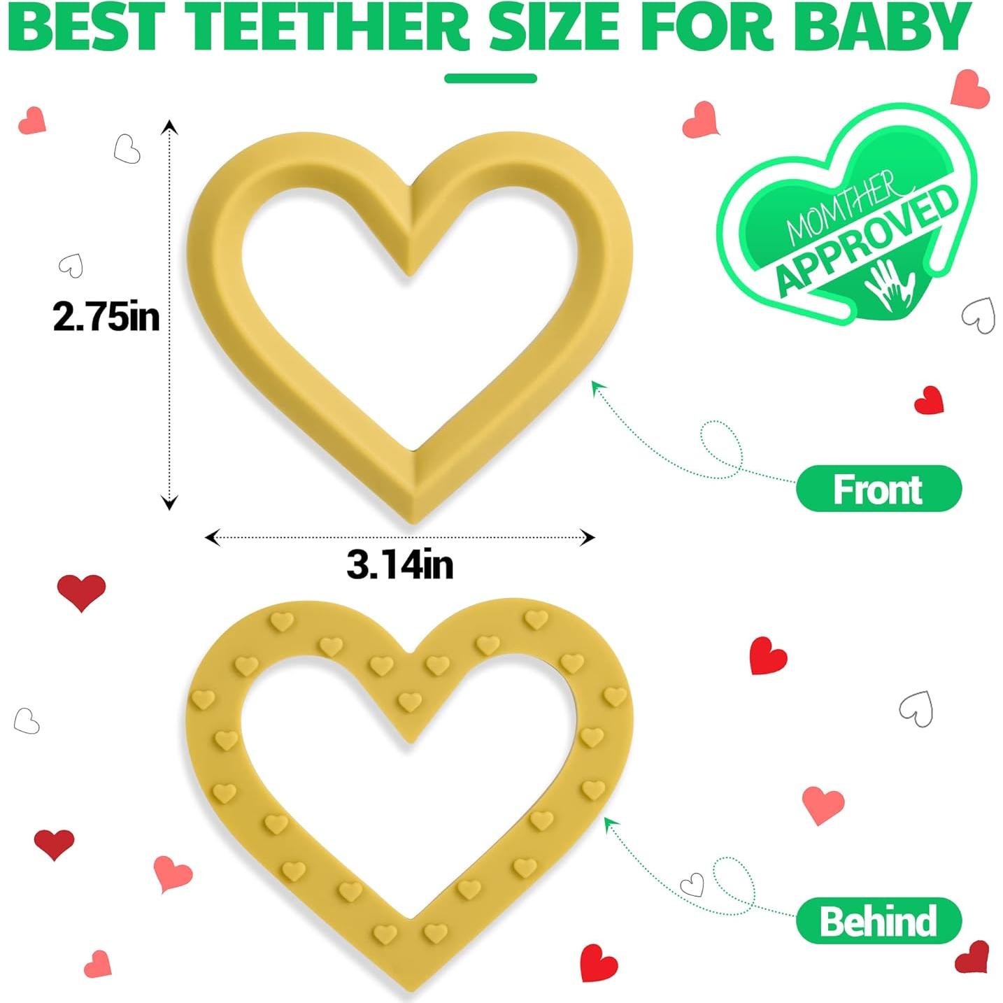 Mordedores de Silicona para Bebés 0-12 Meses - 8 Pack