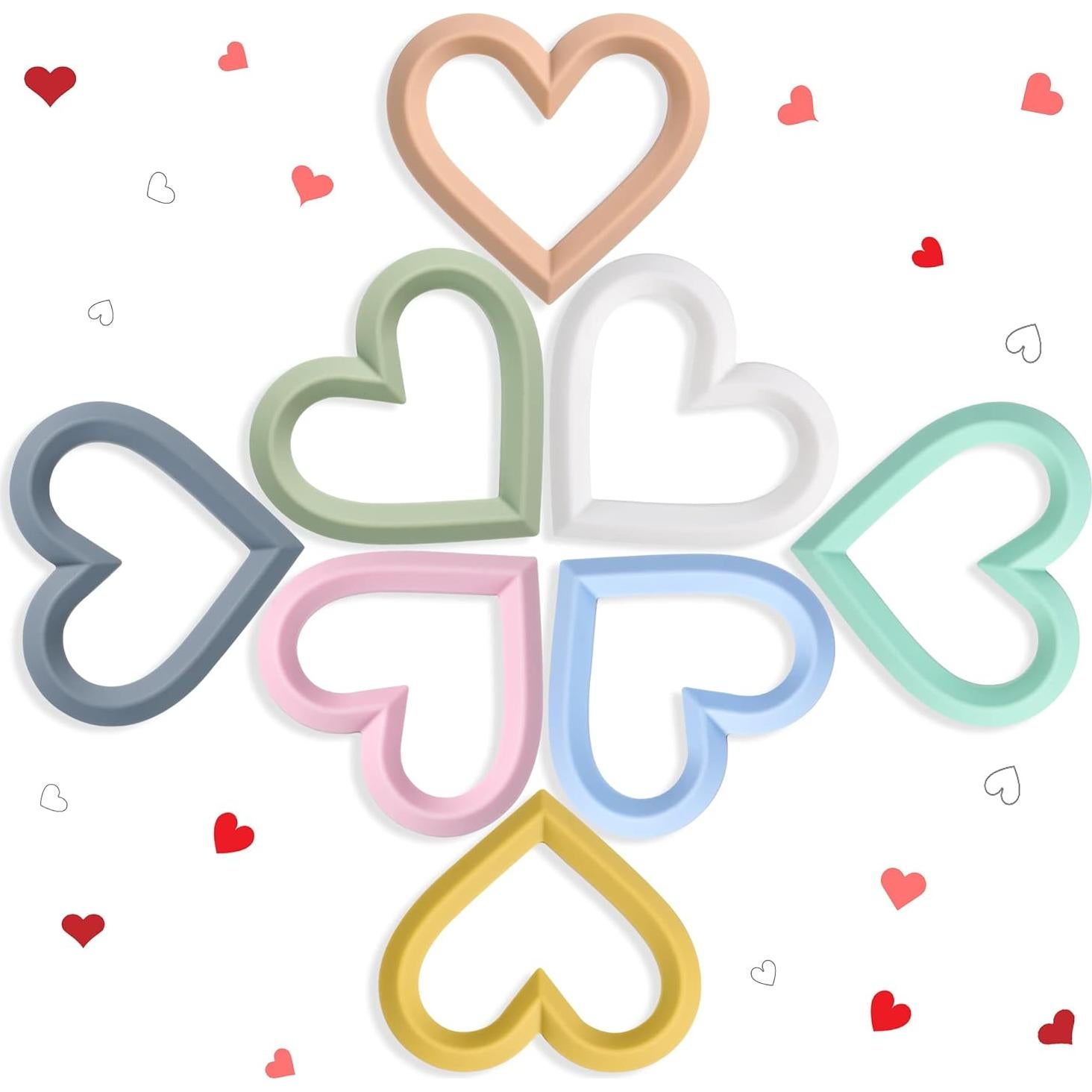 Mordedores de Silicona para Bebés 0-12 Meses - 8 Pack