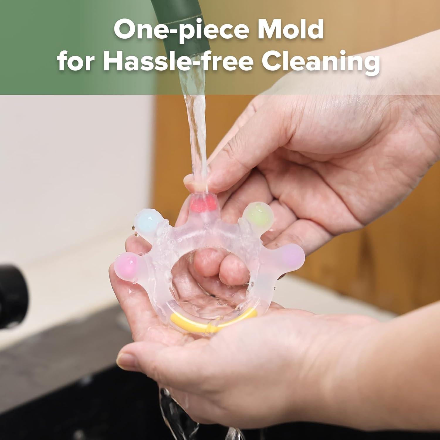 Mordedor de Silicona Haakaa Dinky Digits Palm 0-12 Meses