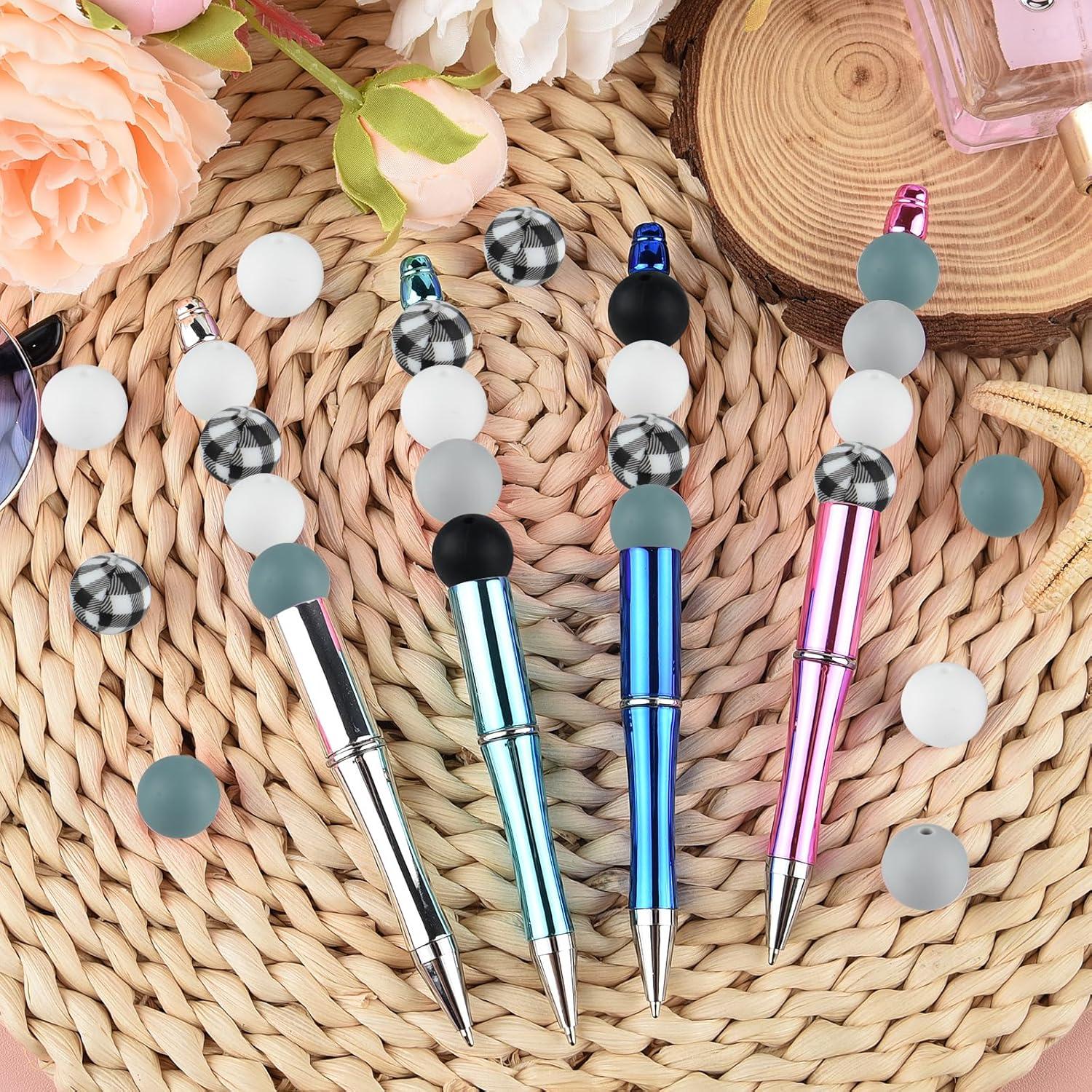 Perlas de Silicona 100 Pcs 15mm ASTARON 5 Colores Manualidades