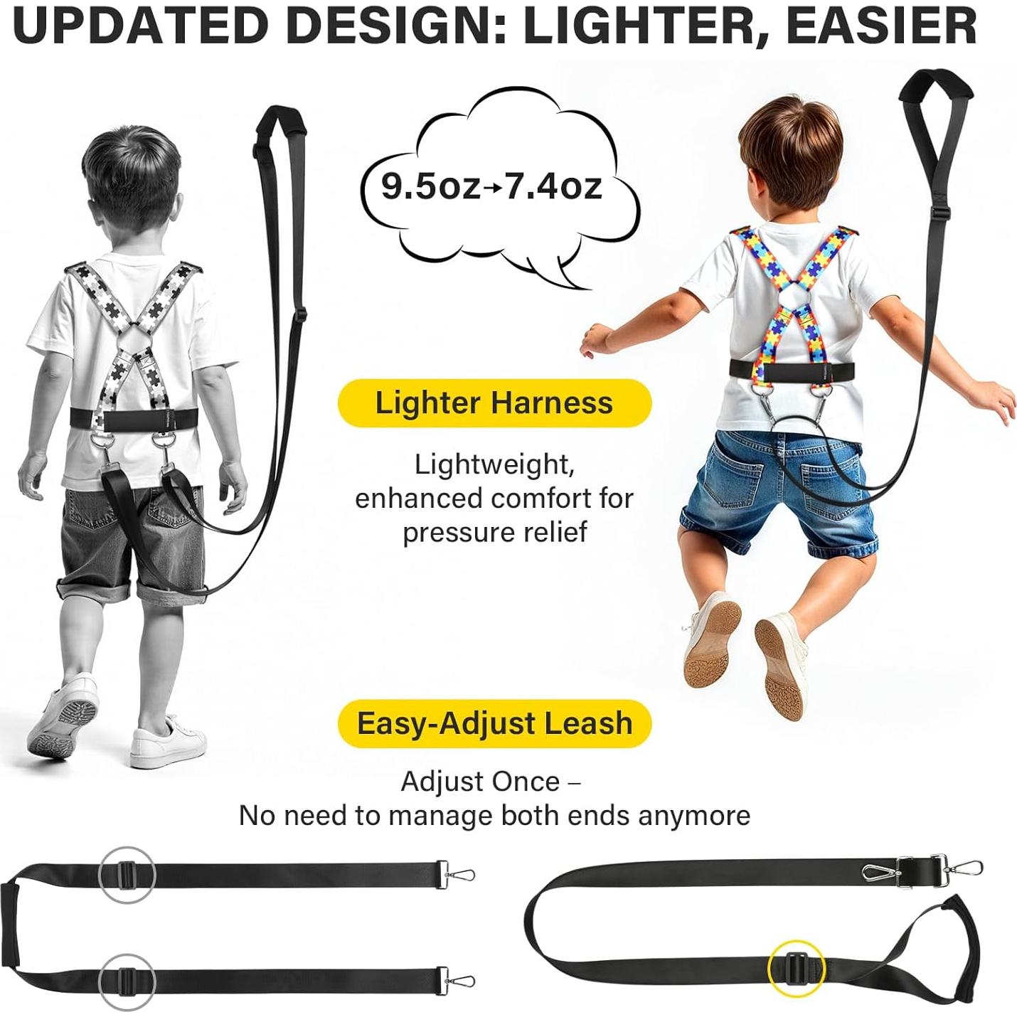 Arnés de Seguridad Ajustable HOOMTREE para Niños 3-12 Años