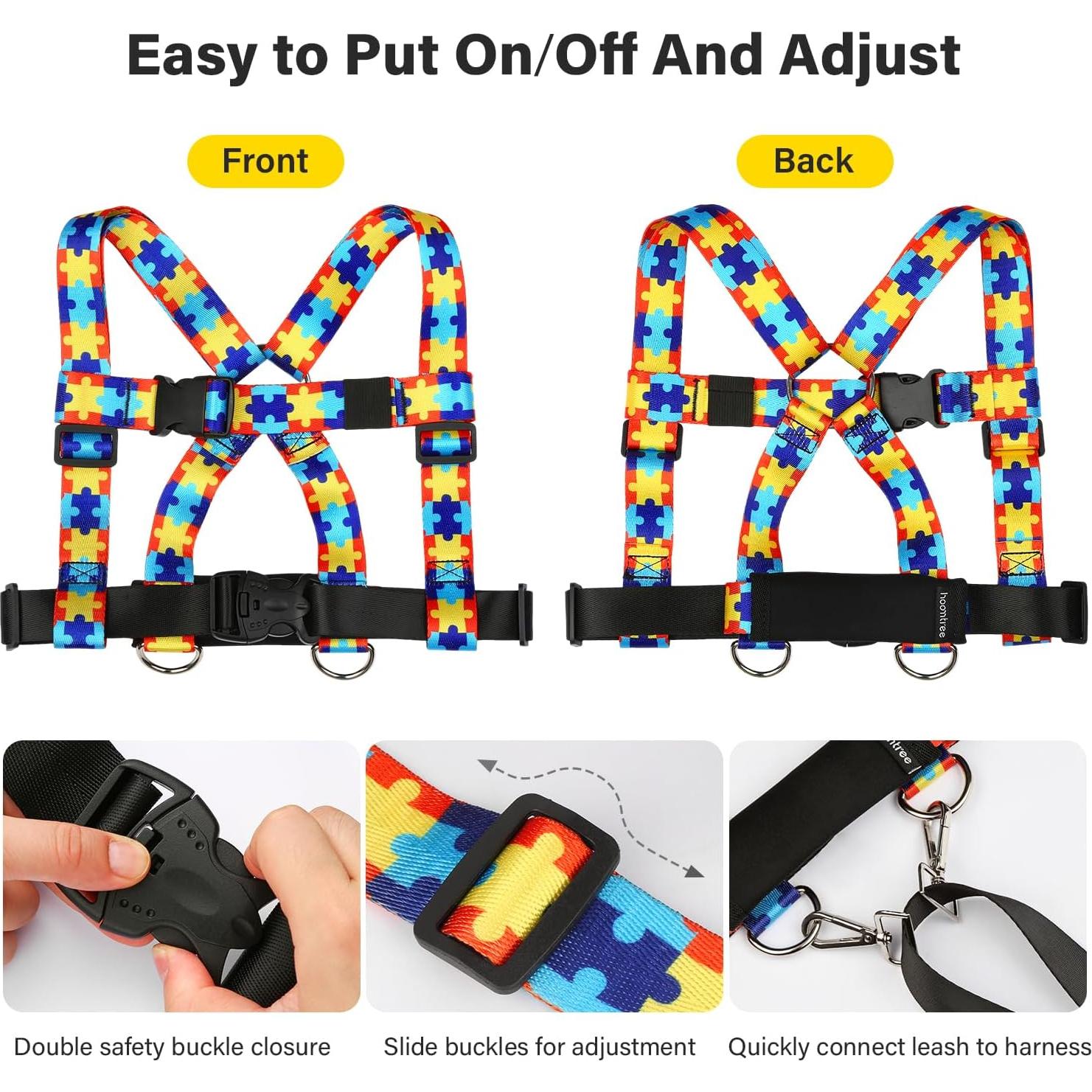 Arnés de Seguridad Ajustable HOOMTREE para Niños 3-12 Años