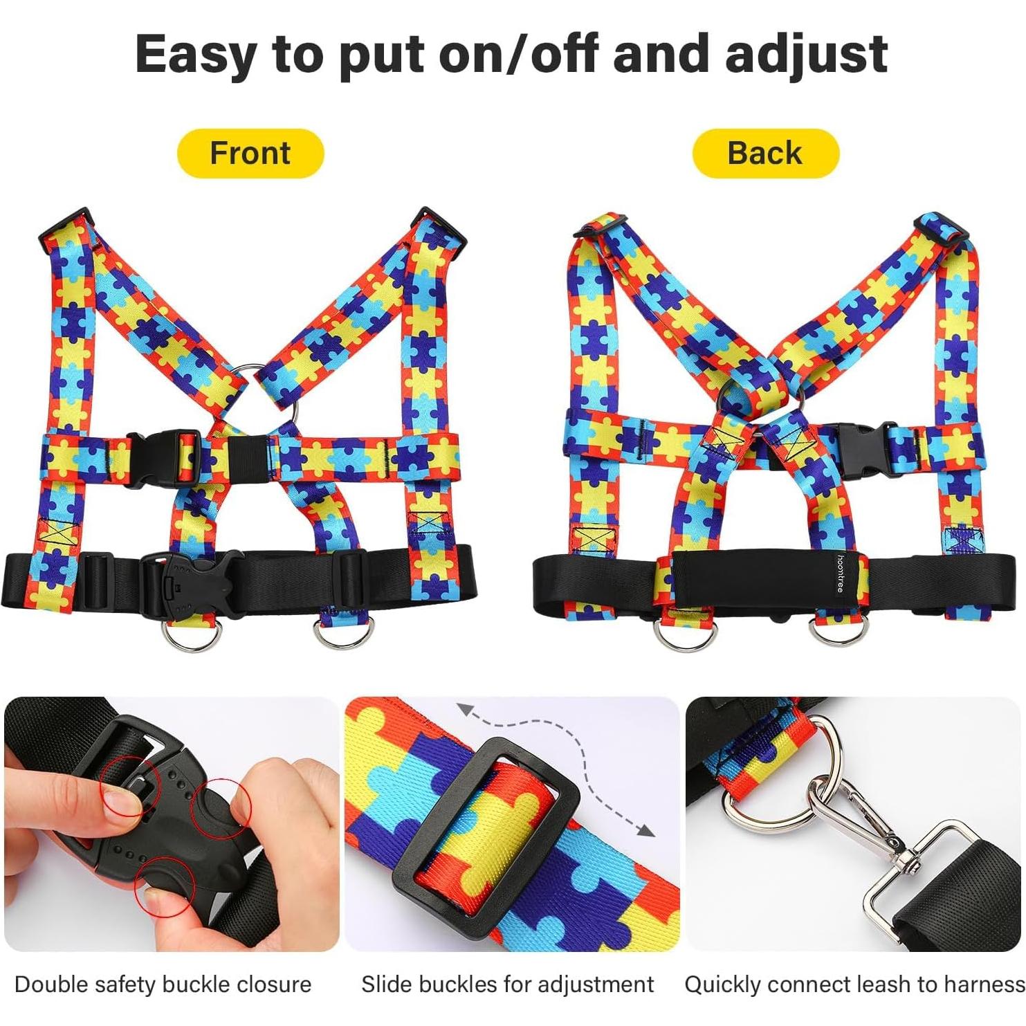 Arnés de Seguridad Ajustable HOOMTREE para Niños 3-12 Años