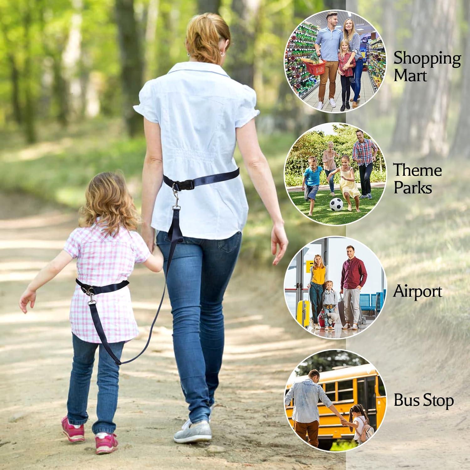 Arnés de Cintura Seguro para Niños con Autismo JXM 10289 Azul Marino