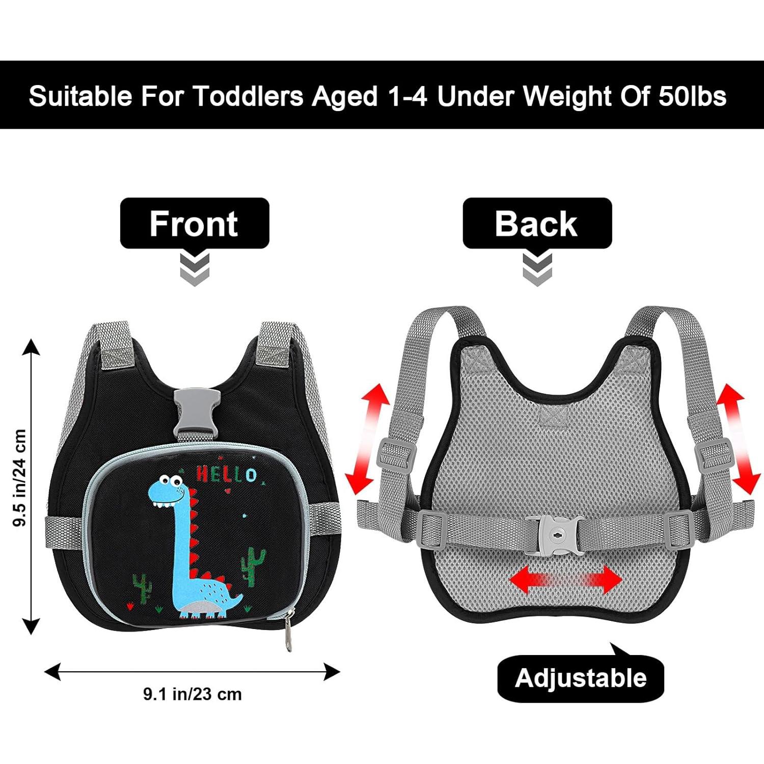 Arnés para Niños Accmor Dinosaurio Plegable Reflectante 1-5 Años