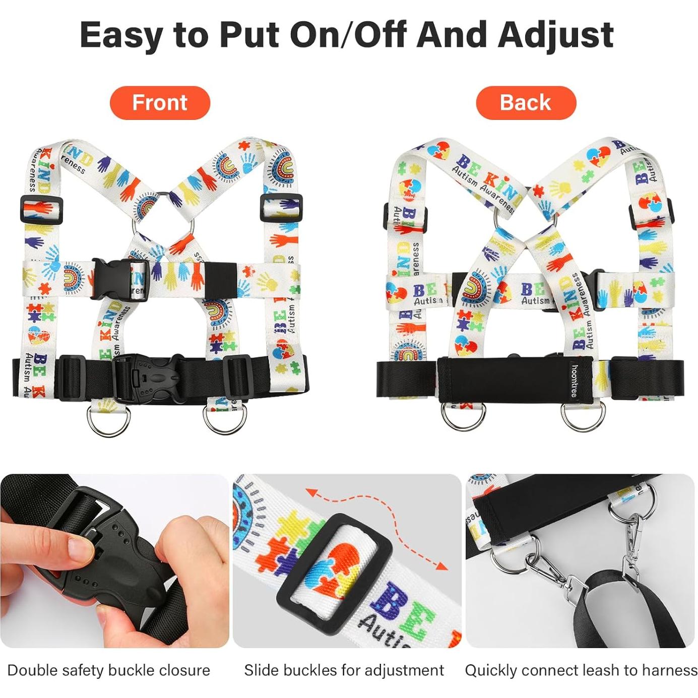 Arnés de Seguridad para Niños con Autismo HNL002A 3-6 Años