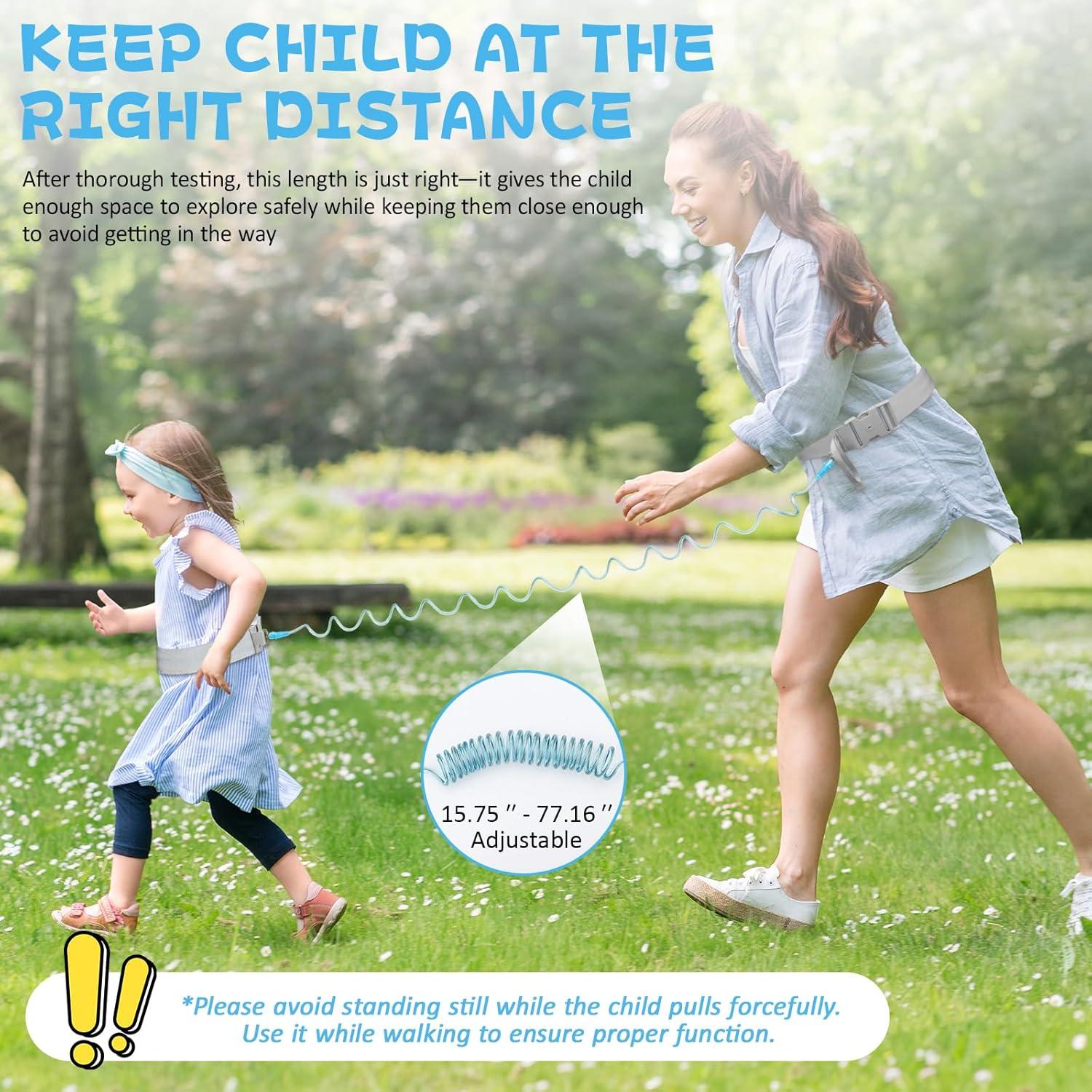 Arnés de Cintura JXM para Niños con Bloqueo - Azul