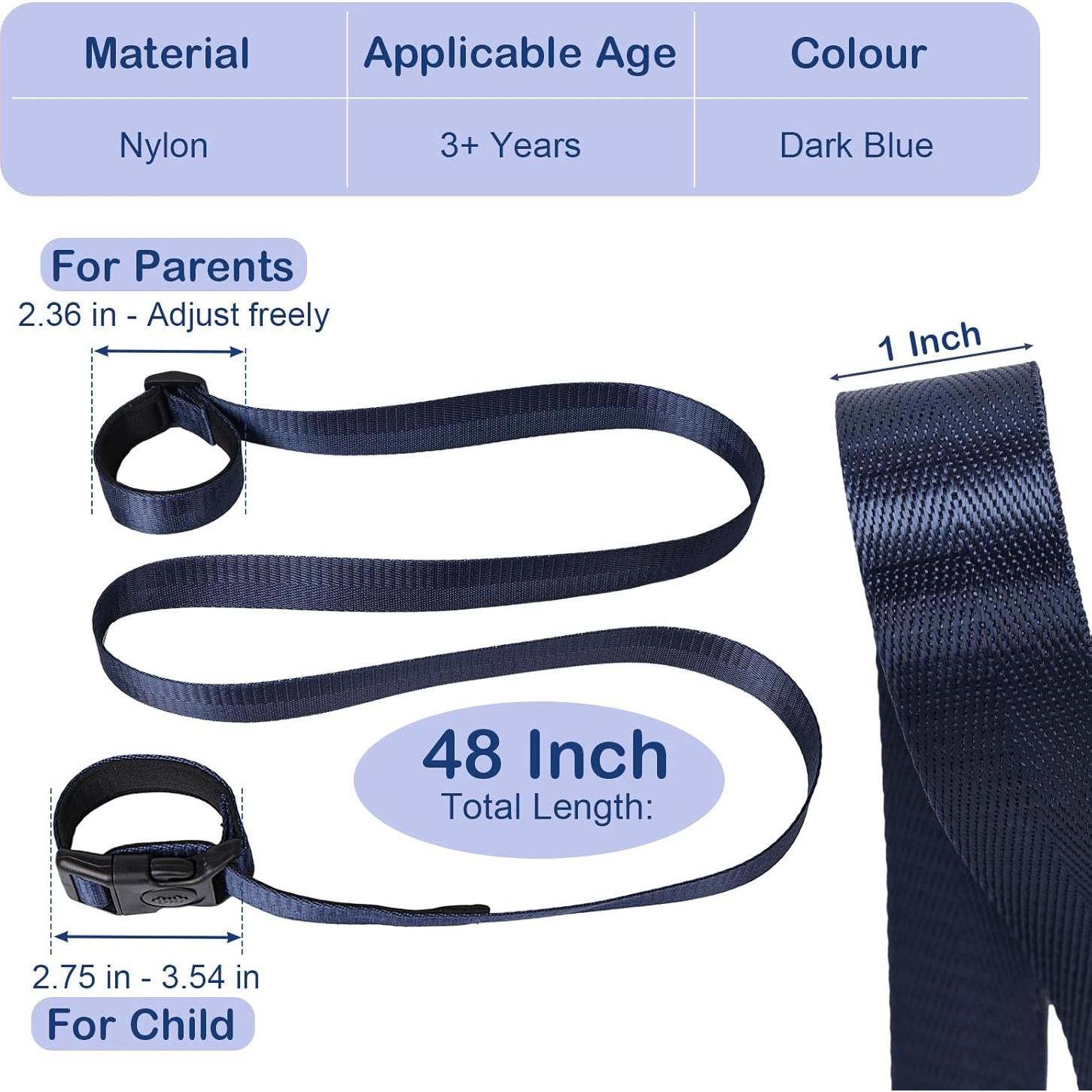 Correa de Muñeca Segura Ajustable para Niños Autismo TDAH