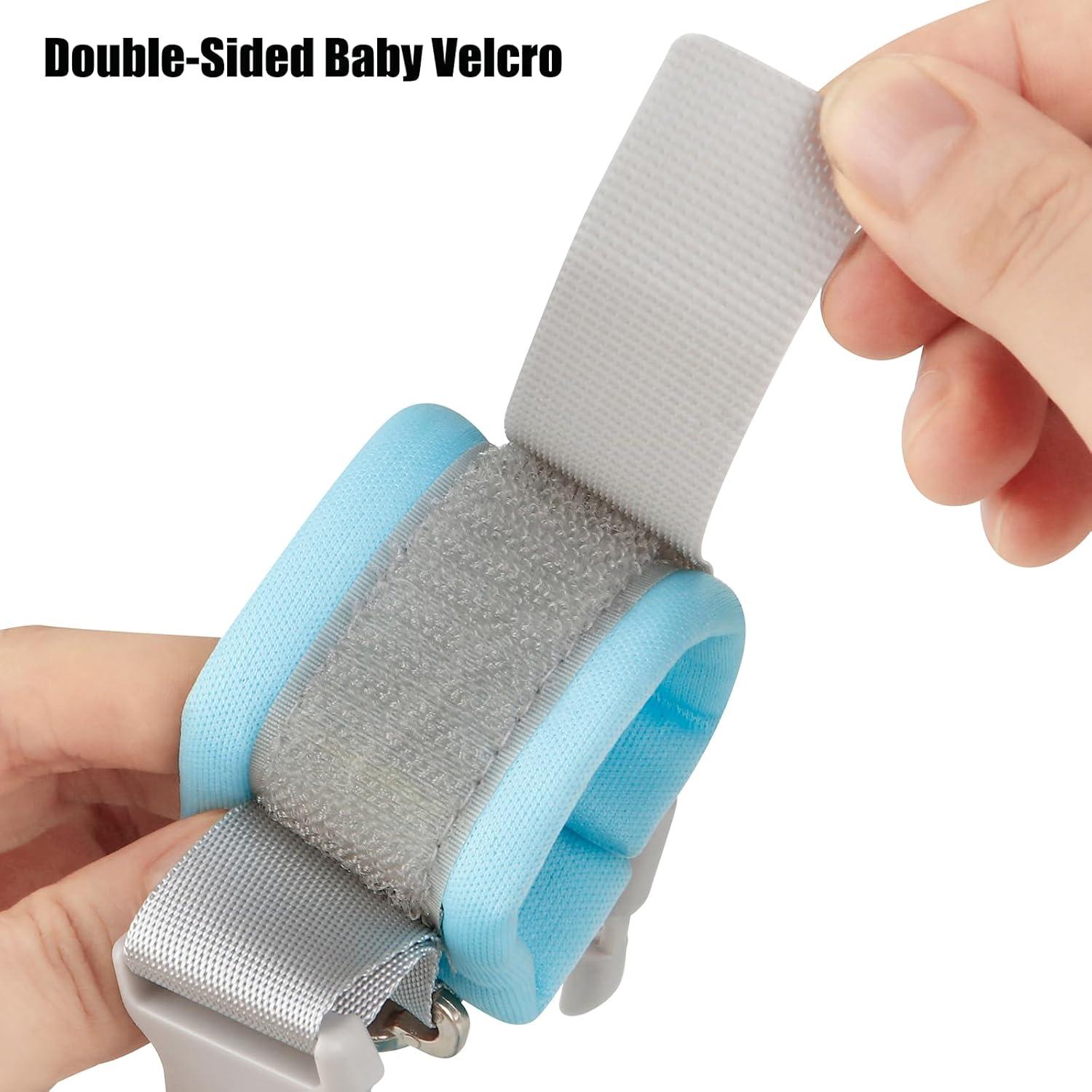 Enlace de Muñeca Antipérdida PandaEar - Arnés Ajustable Azul