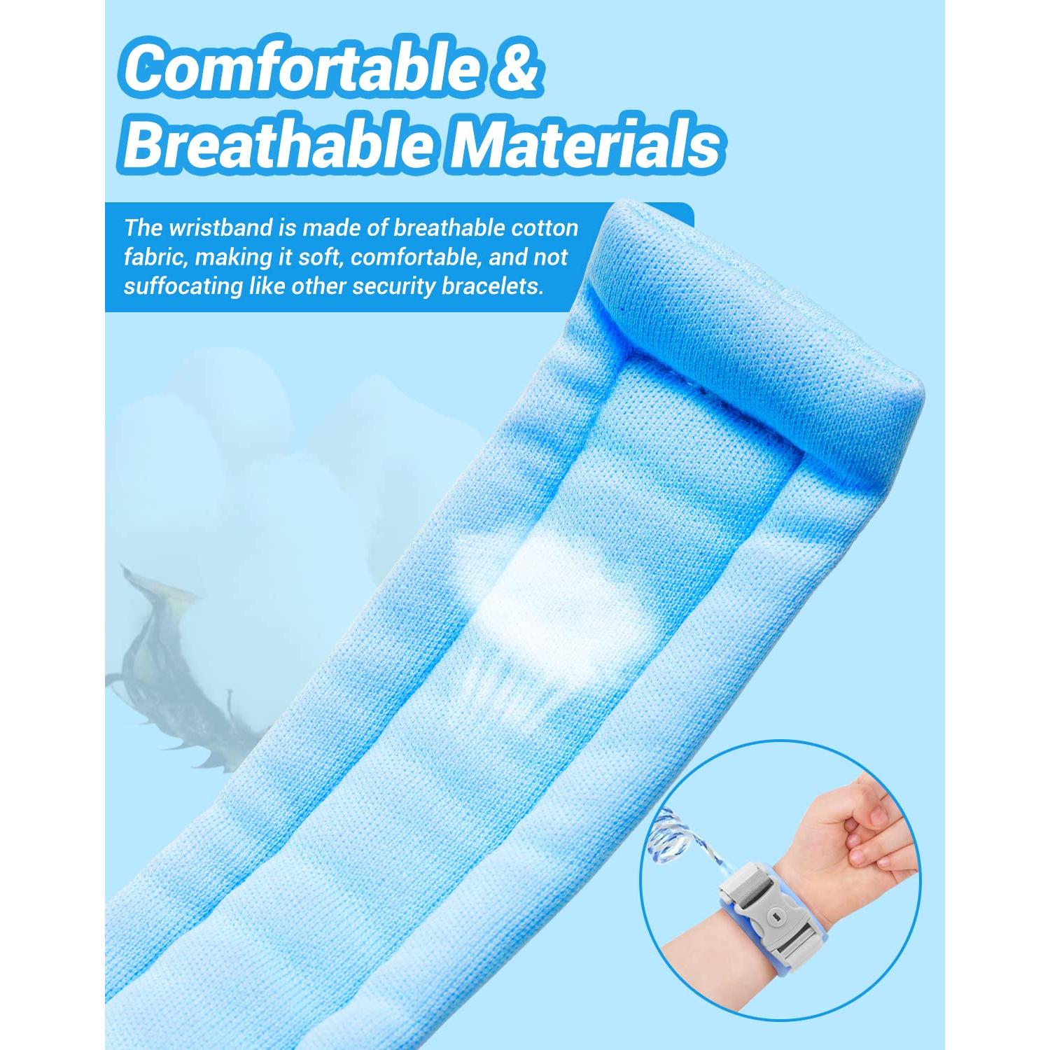 Correa de Seguridad para Niños Dr.meter 2.5m Azul