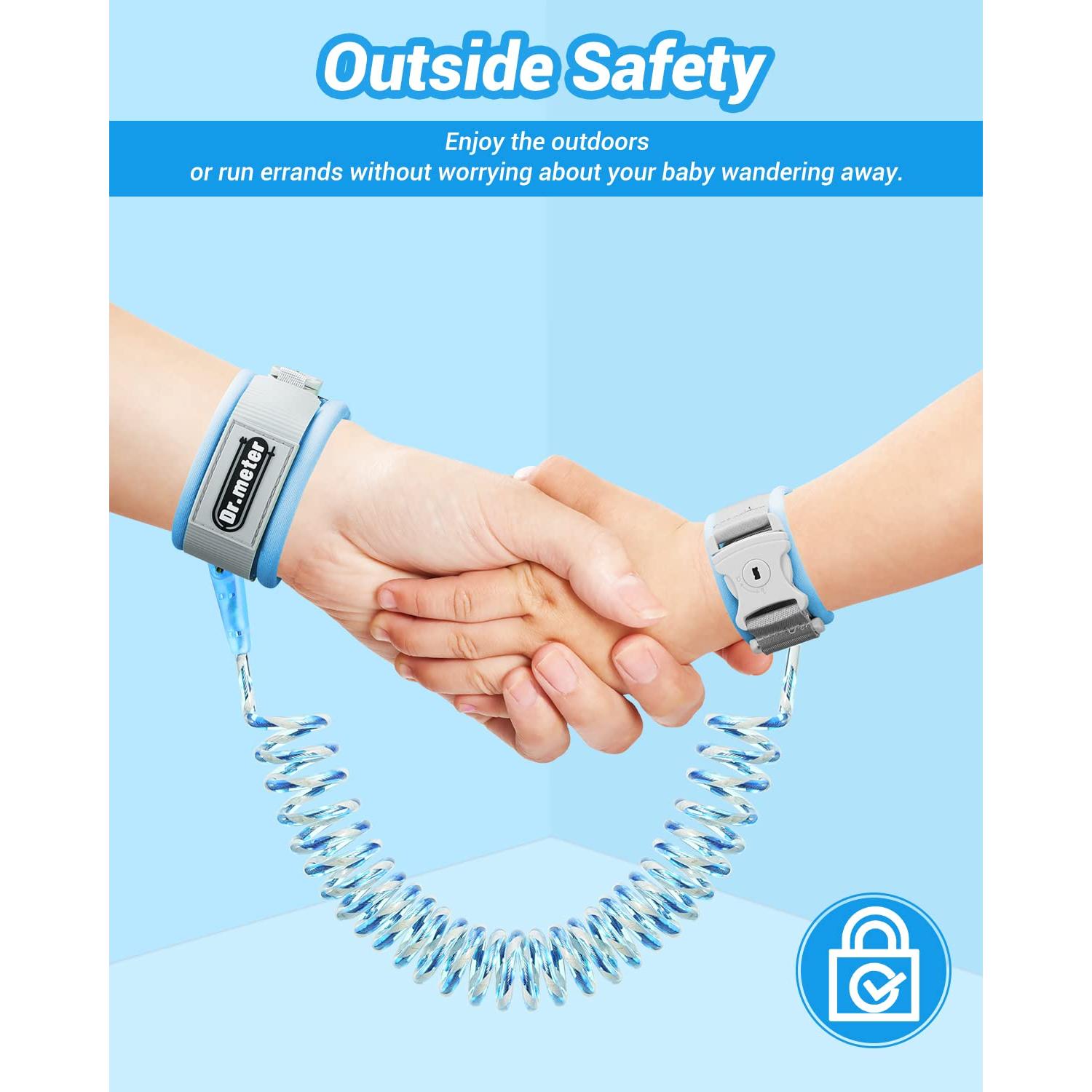 Correa de Seguridad para Niños Dr.meter 2.5m Azul