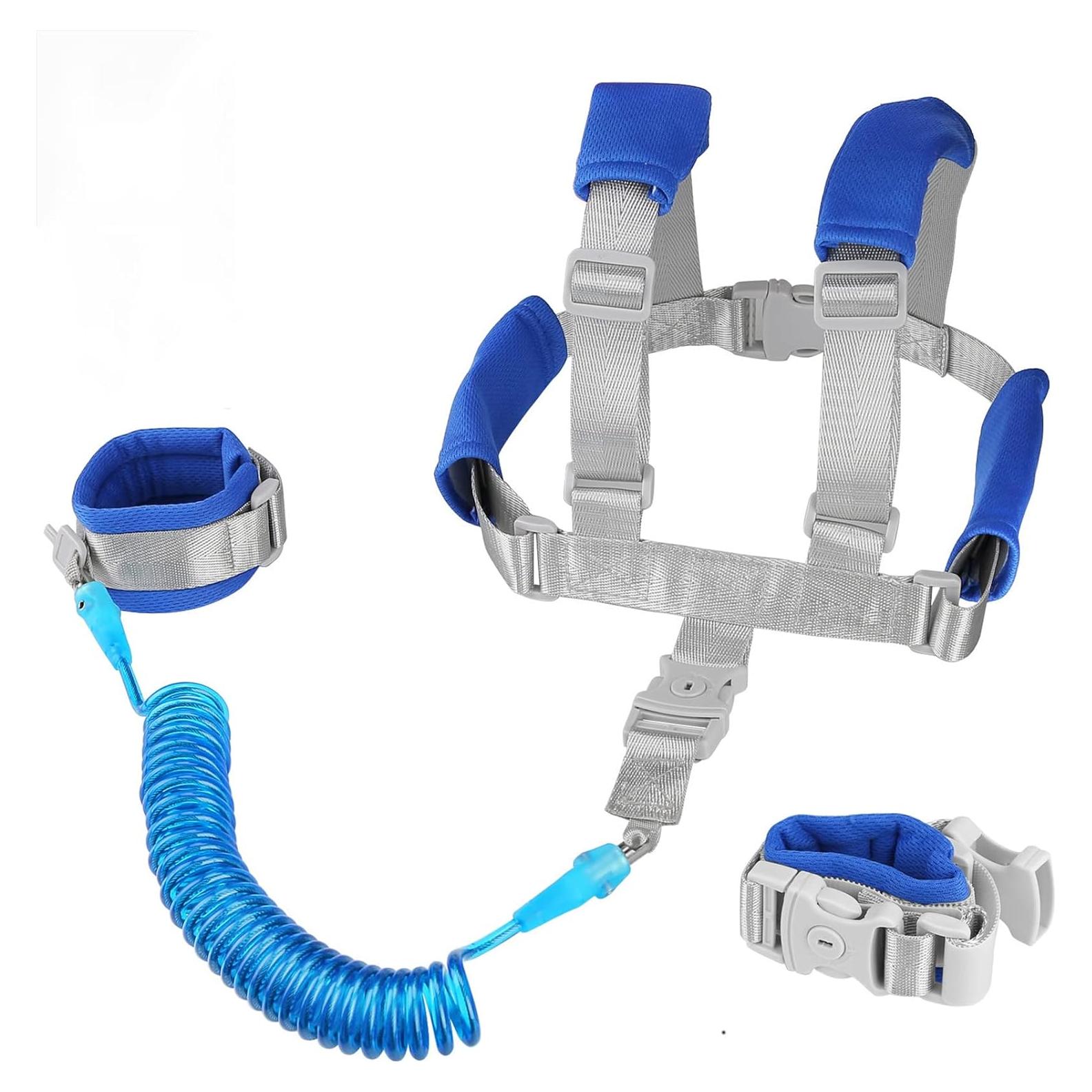 Correa Anti Pérdida para Bebé 2 en 1 - Azul 2.5m