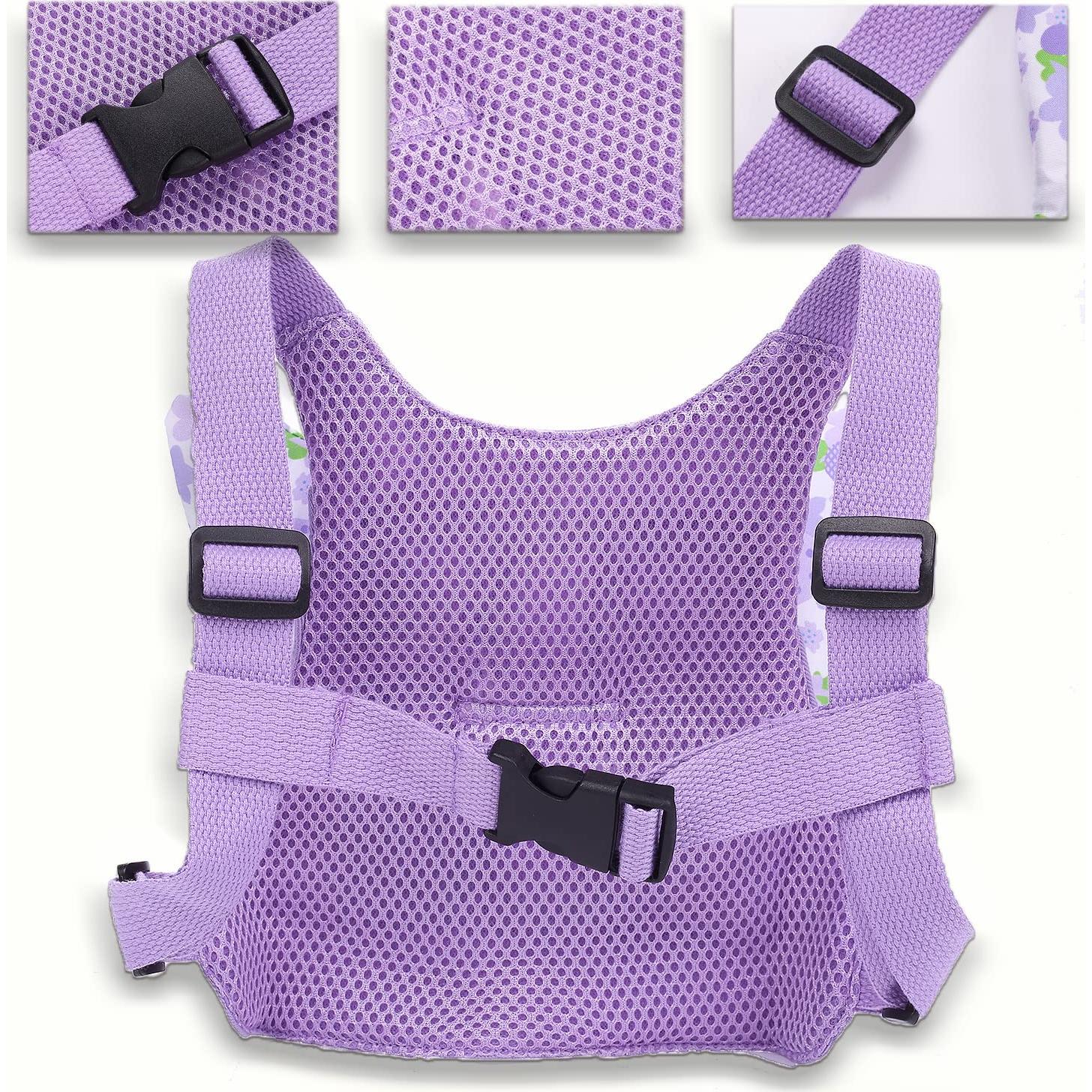 Correa Antipérdida para Niños Arnés de Seguridad Púrpura