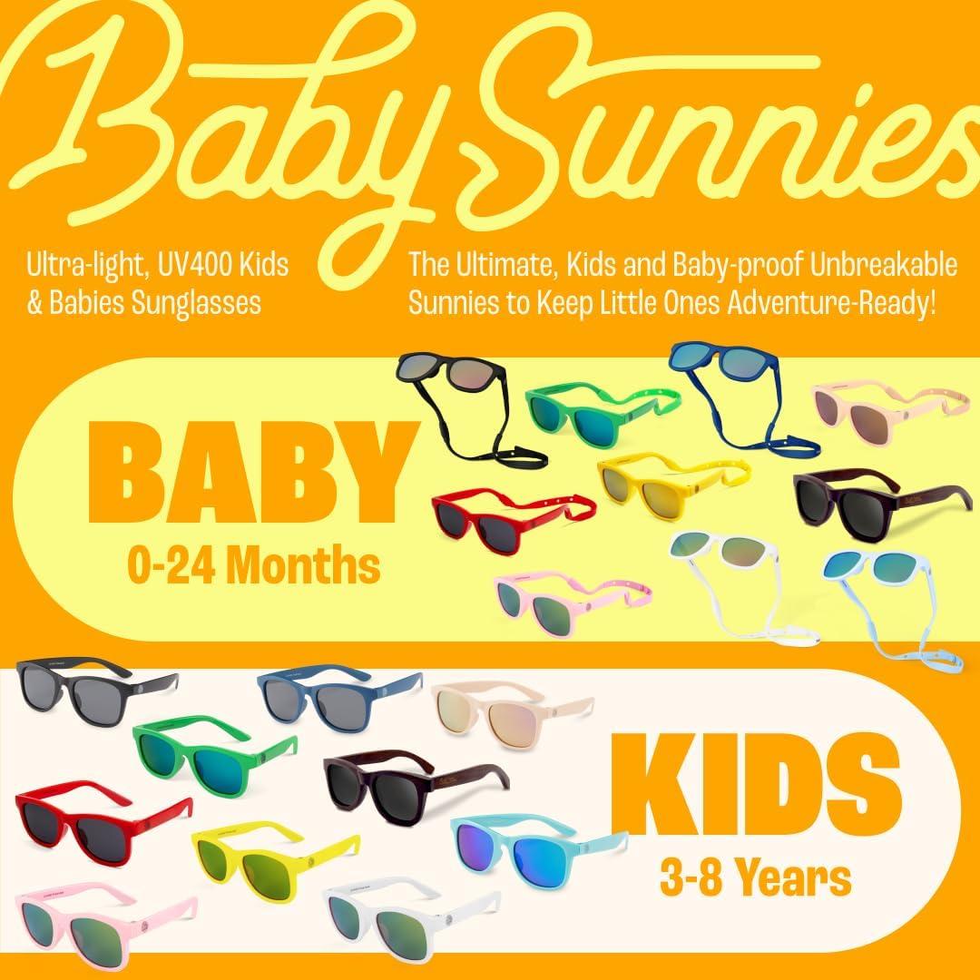 Gafas de sol polarizadas Baby Sunnies para bebés 0-24 meses