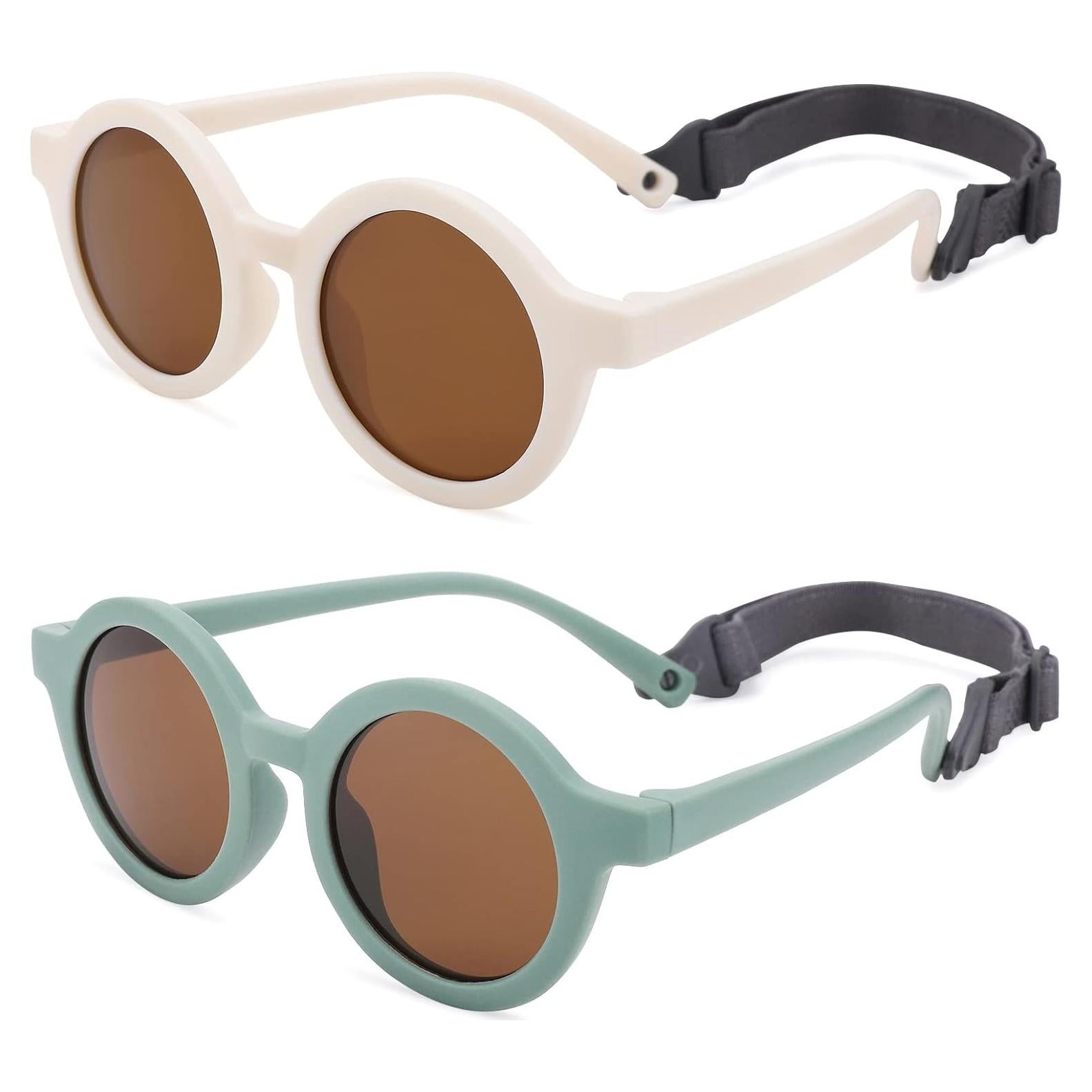 Gafas de sol polarizadas COASION para bebés 0-24 meses