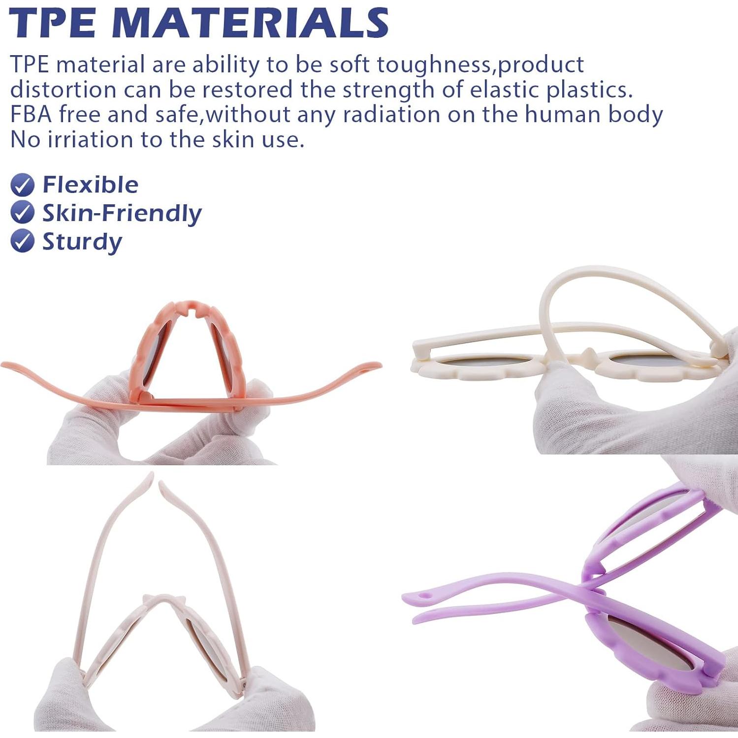 Gafas de sol polarizadas HYCREDI para bebés 0-24 meses