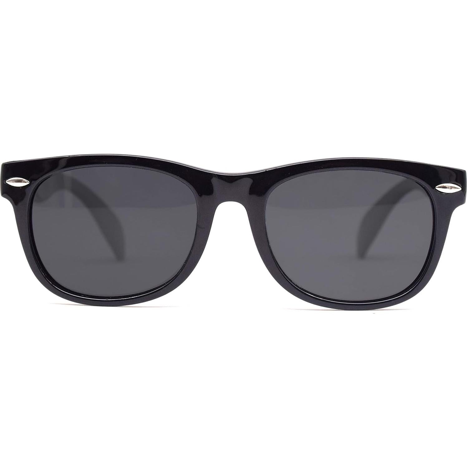 Gafas de Sol Polarizadas para Bebés Flexibles UV400 - Negro