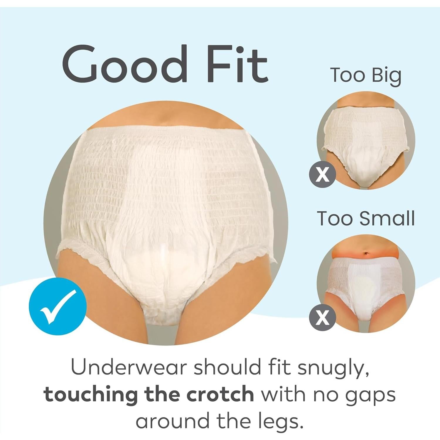 Ropa Interior Desechable Unisex Swimmates Pequeño 22 Pzas