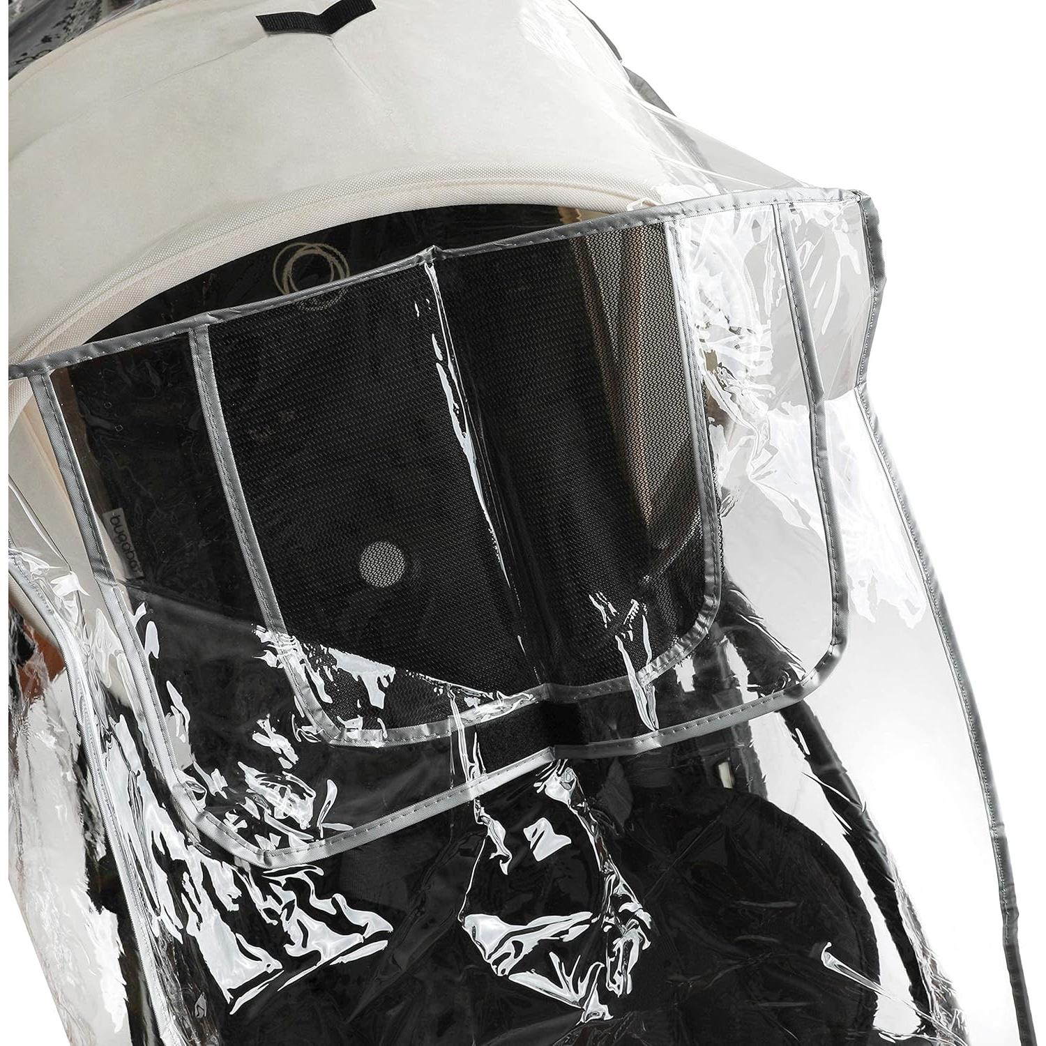 Cubierta de Lluvia Universal Masirs para Cochecito - Vinilo Transparente