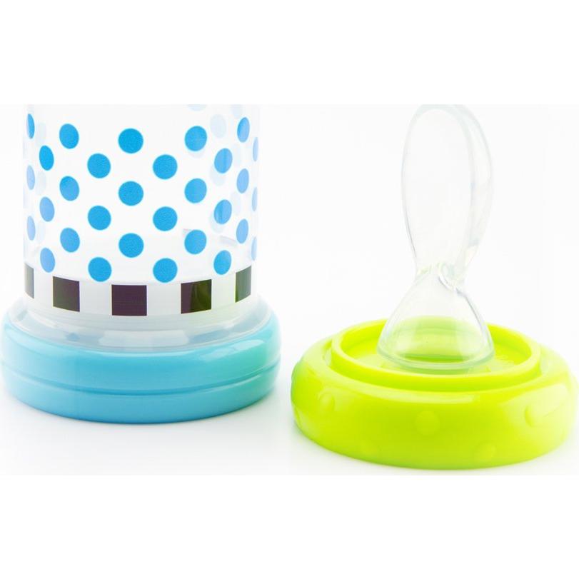 Alimentador Sassy para Bebés - Set de 2 Botellas 120ml con Tetina