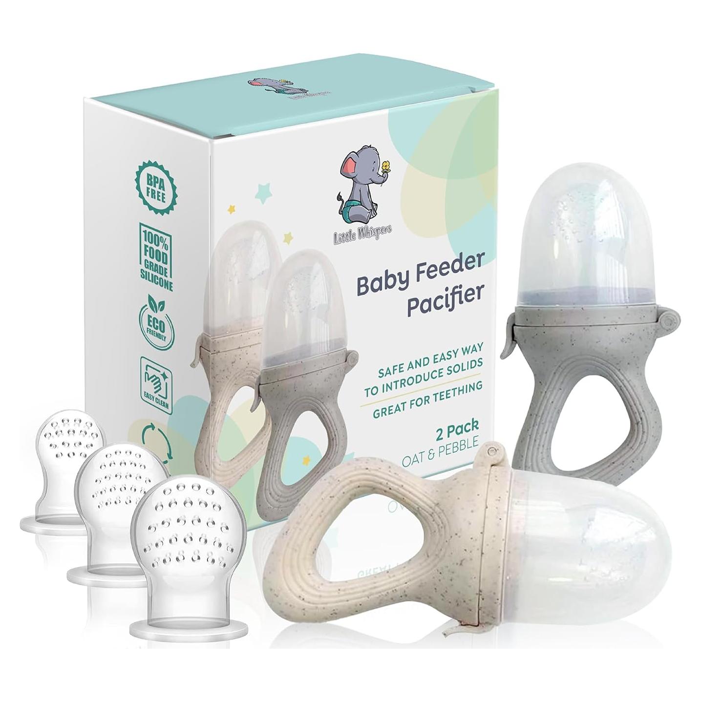 Chupete Alimentador de Frutas LittleWhispers - Set de 2