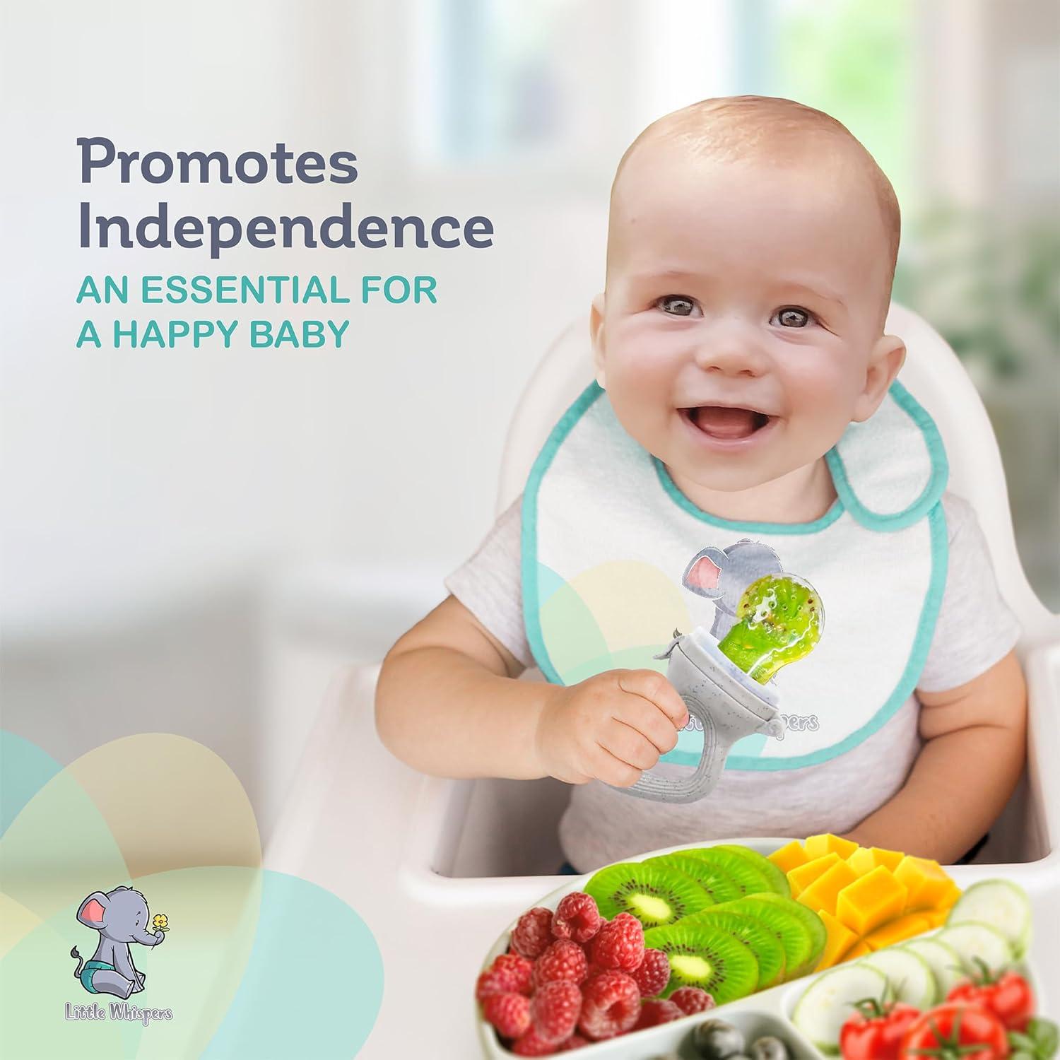 Chupete Alimentador de Frutas LittleWhispers - Set de 2