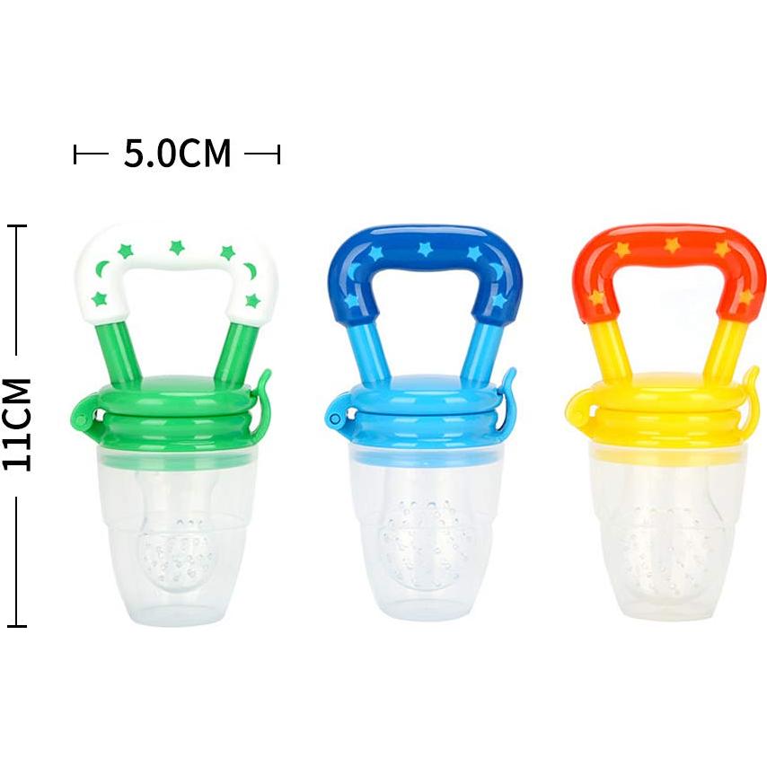 Chupete de Alimentos para Bebé Welcoyo - 3 Pcs + 6 Tetinas