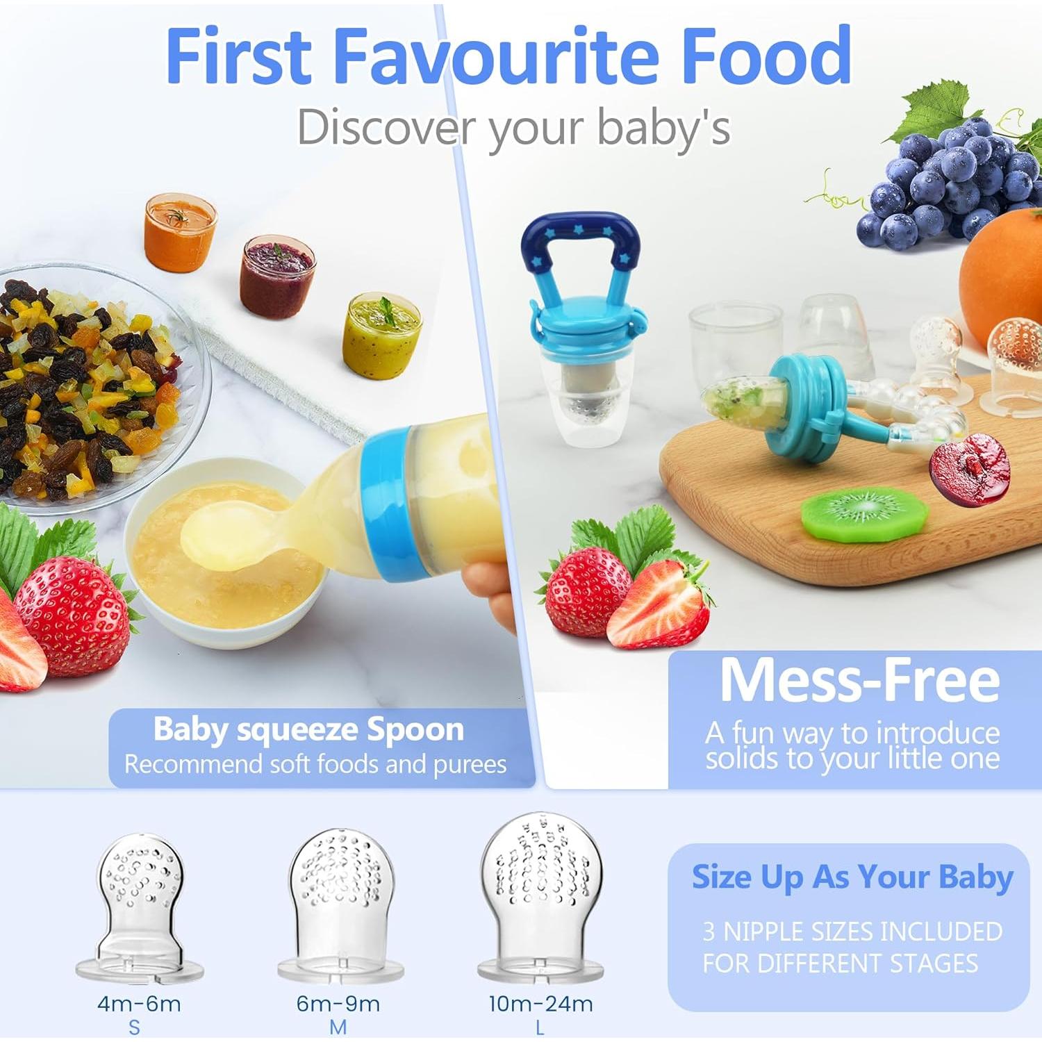 Chupete de Alimentación WAJIAYON para Bebés - 5 Piezas